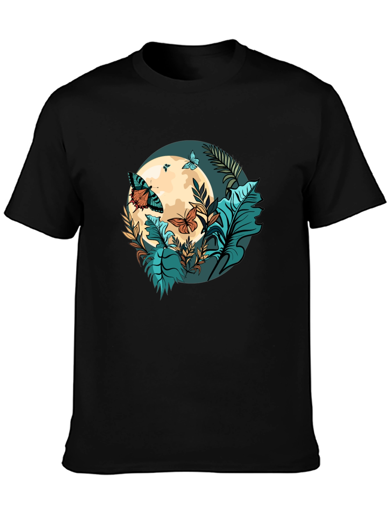 Butterfly Moon Graphic T-Shirt