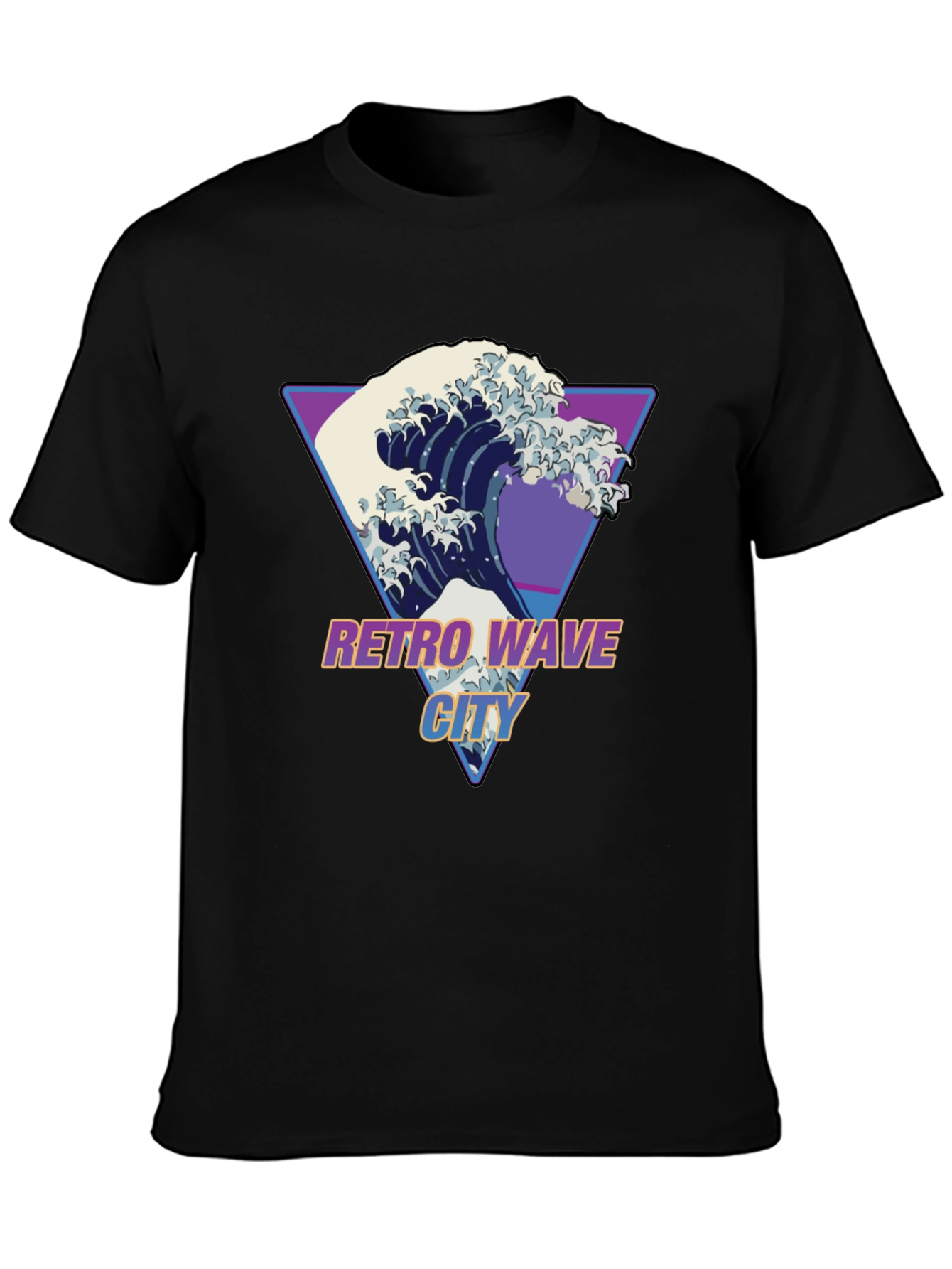 Retro Wave City T-Shirt -  Graphic Tee