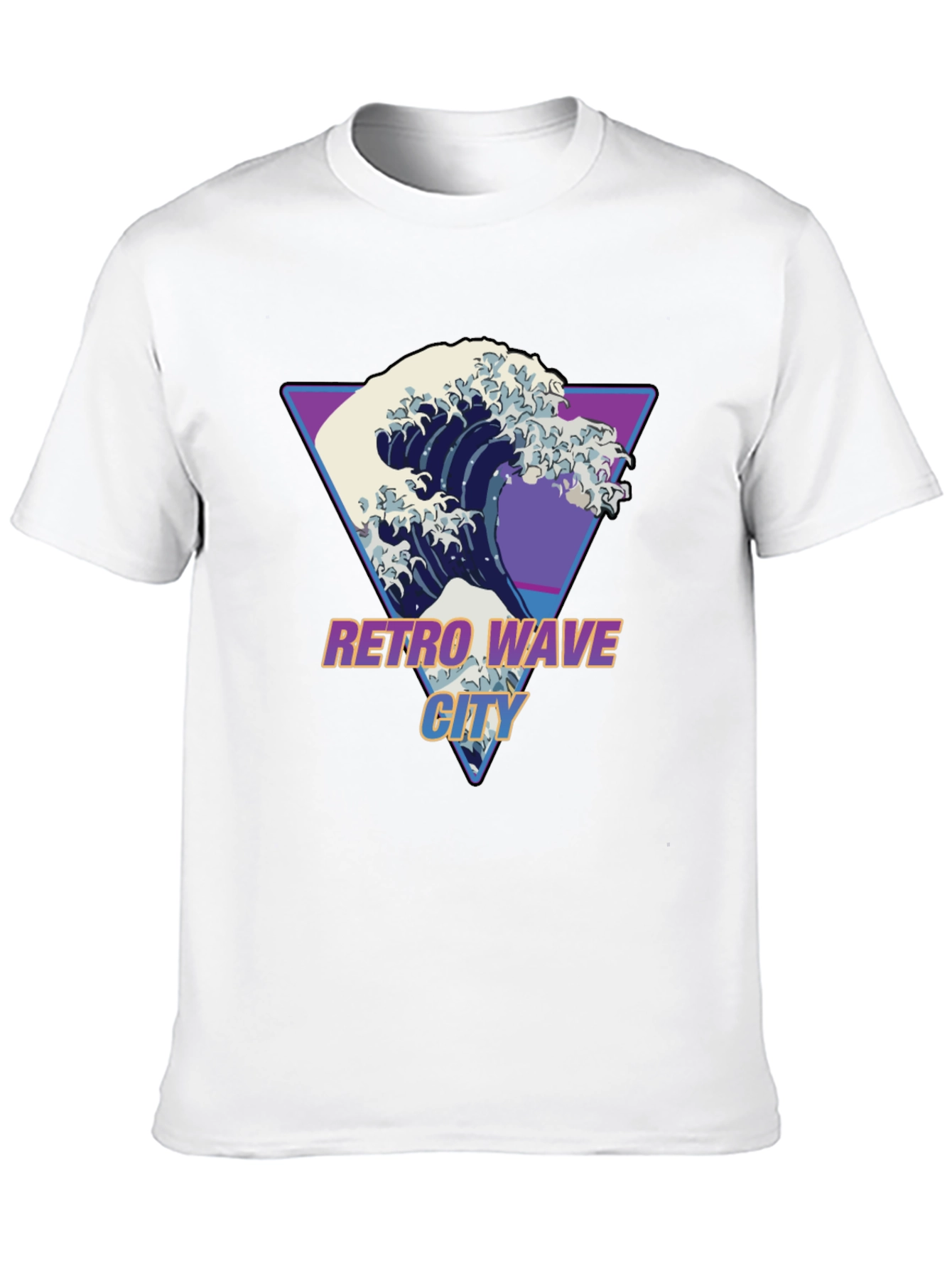 Retro Wave City T-Shirt -  Graphic Tee