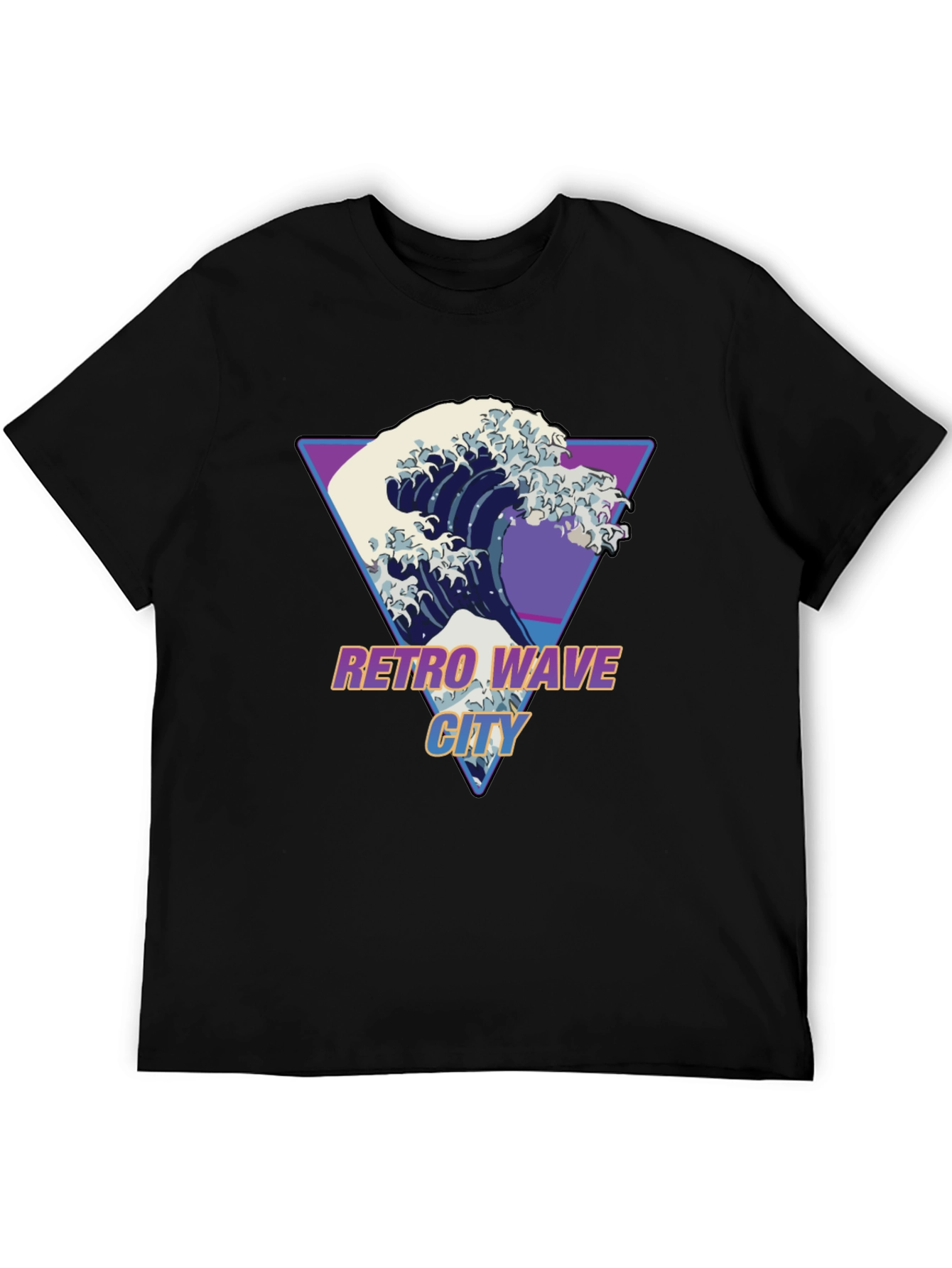 Retro Wave City T-Shirt -  Graphic Tee