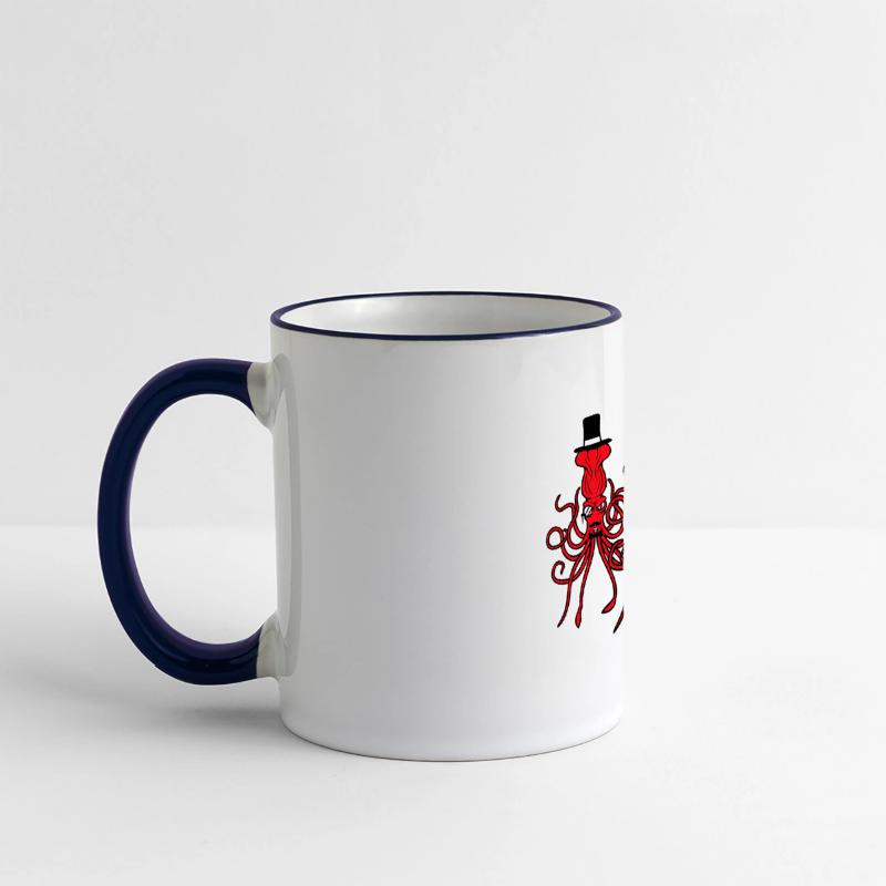 2 octopus sir hat monocle glasses two rich friends