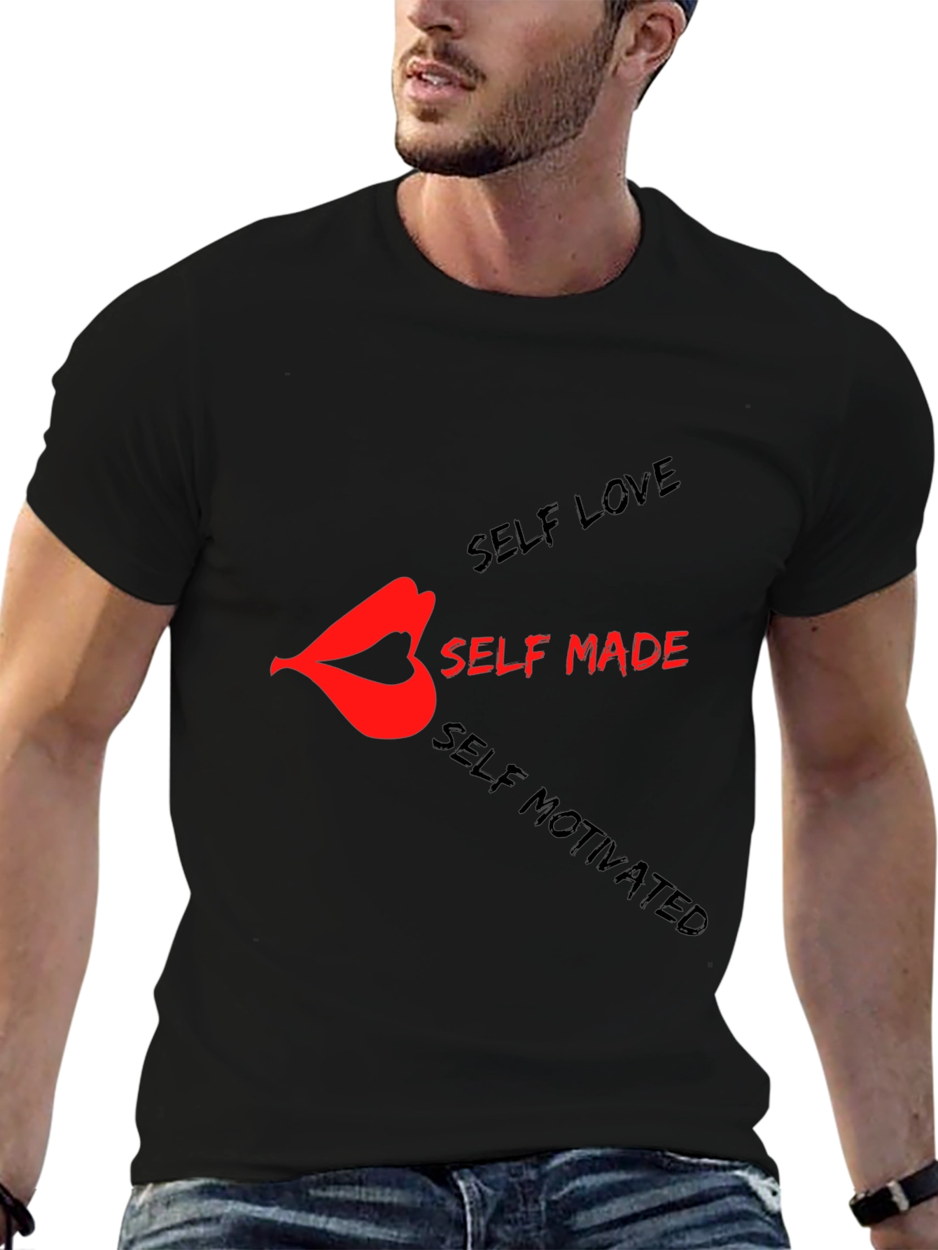 Self Made Graphic T-Shirt