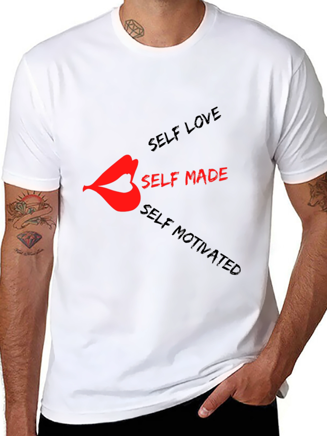 Self Made Graphic T-Shirt