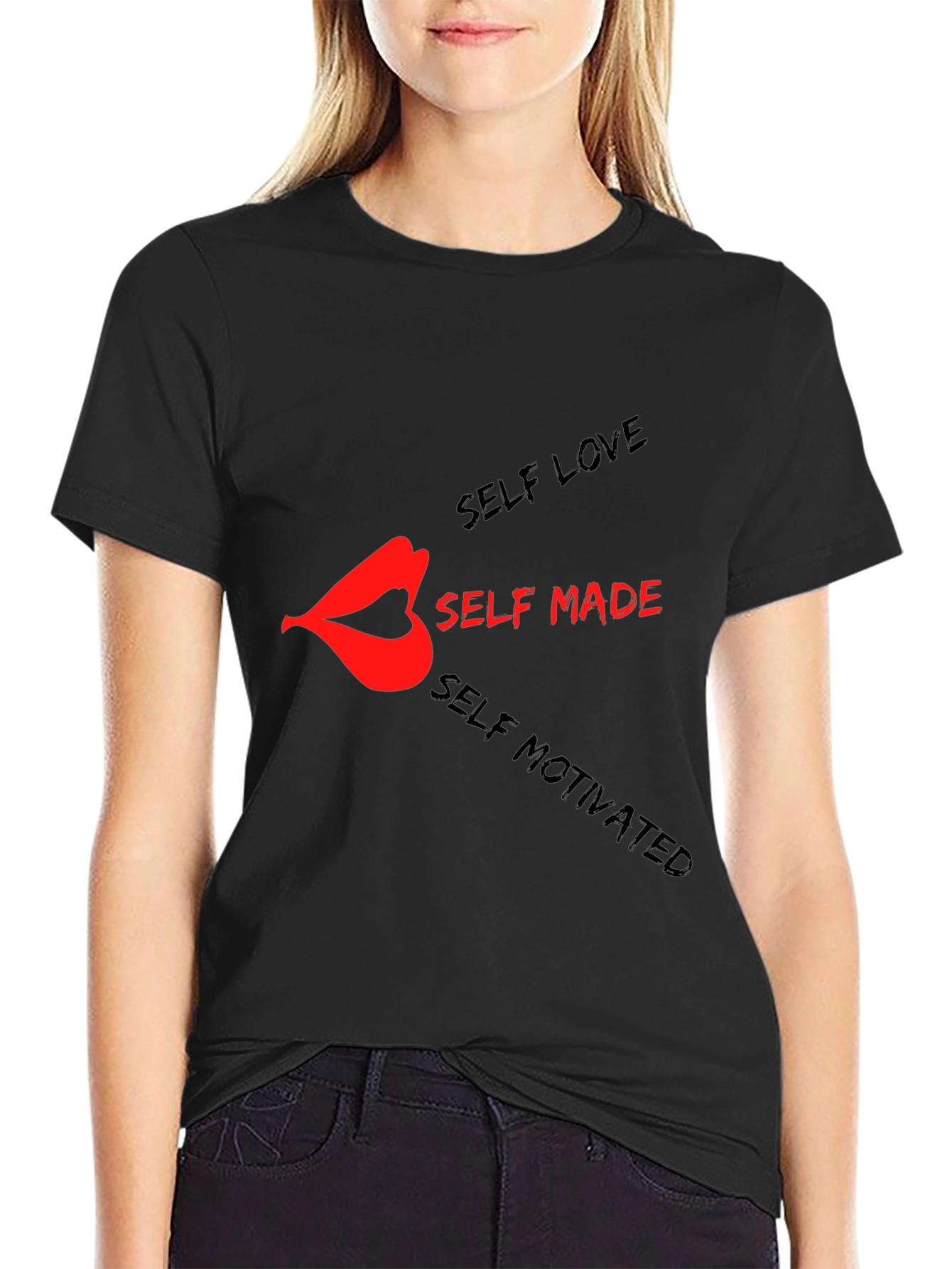 Self Made Graphic T-Shirt