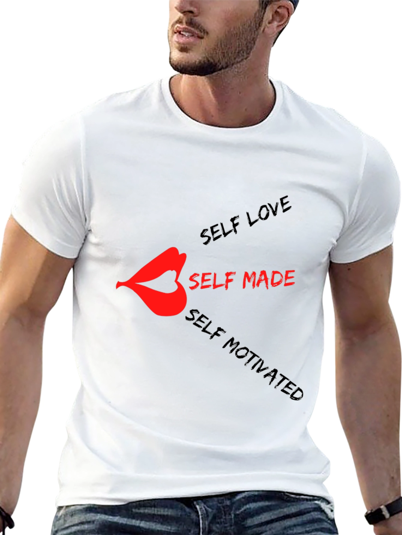 Self Made Graphic T-Shirt
