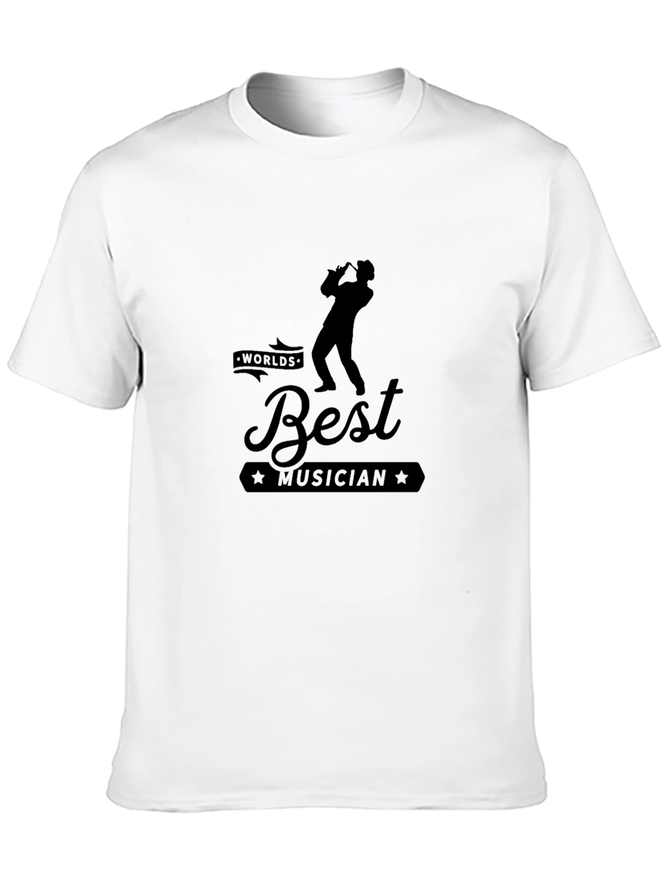 Worlds Best Musician Black T-Shirt