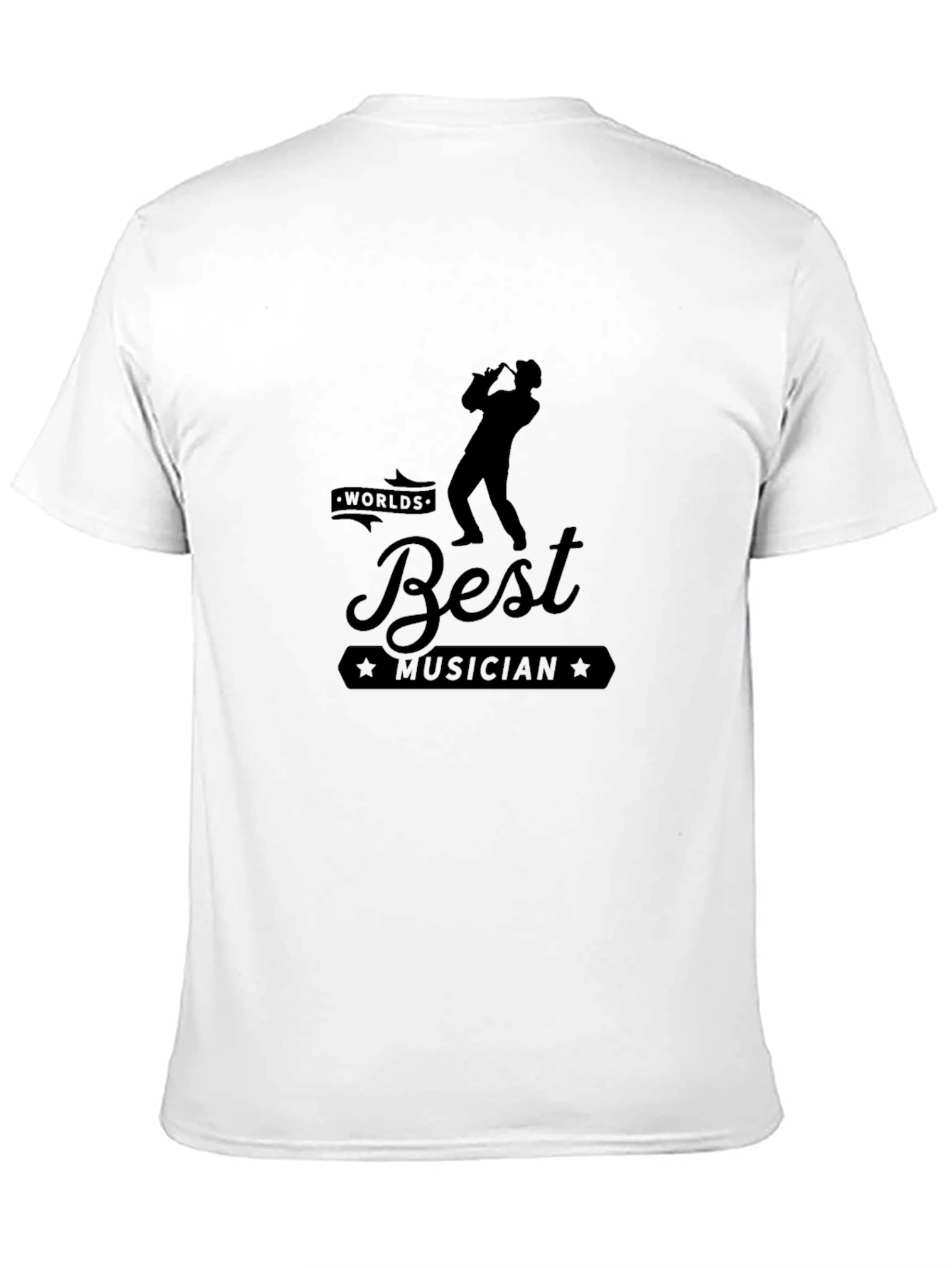 Worlds Best Musician Black T-Shirt