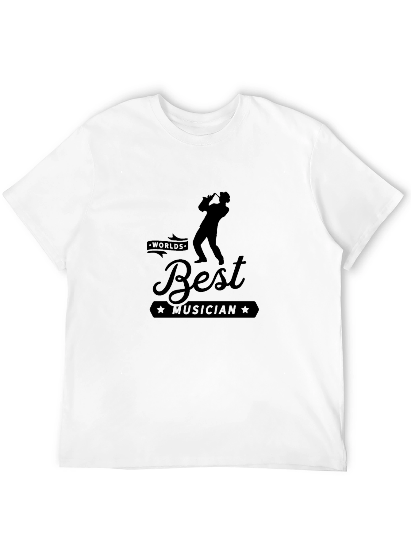 Worlds Best Musician Black T-Shirt