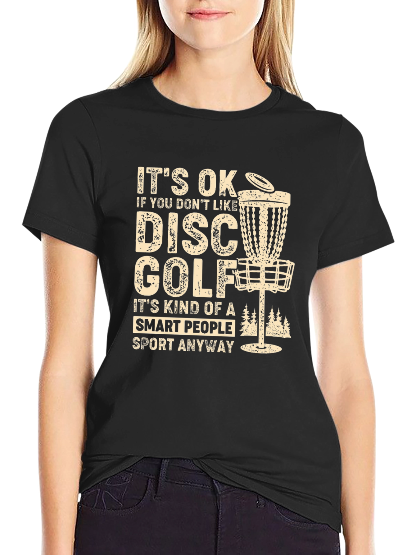 Disc Golf Smart People Sport T-Shirt