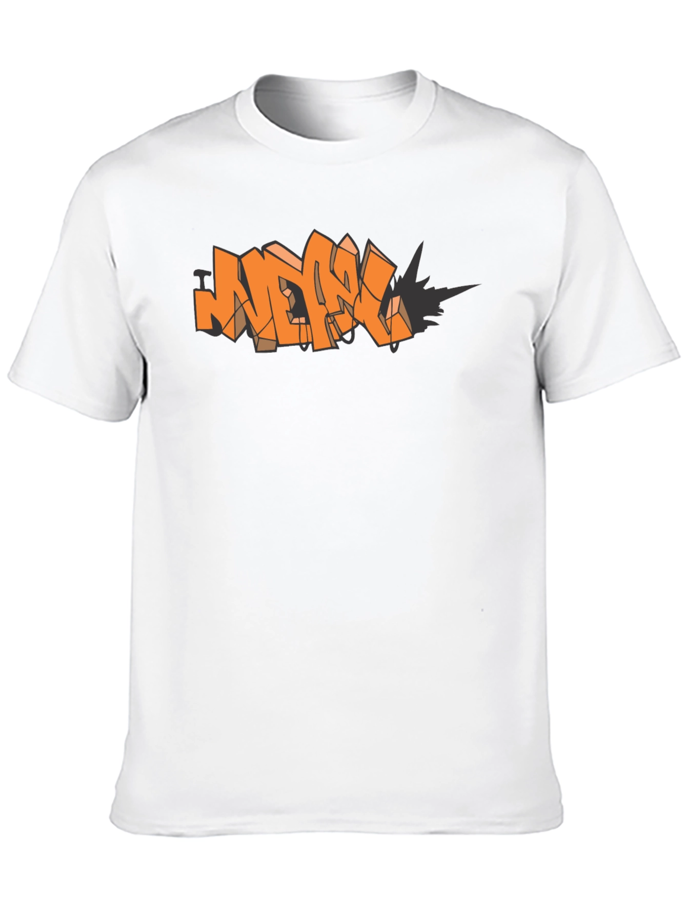 Urban Graffiti Style T-Shirt - Cool Graphic Tee