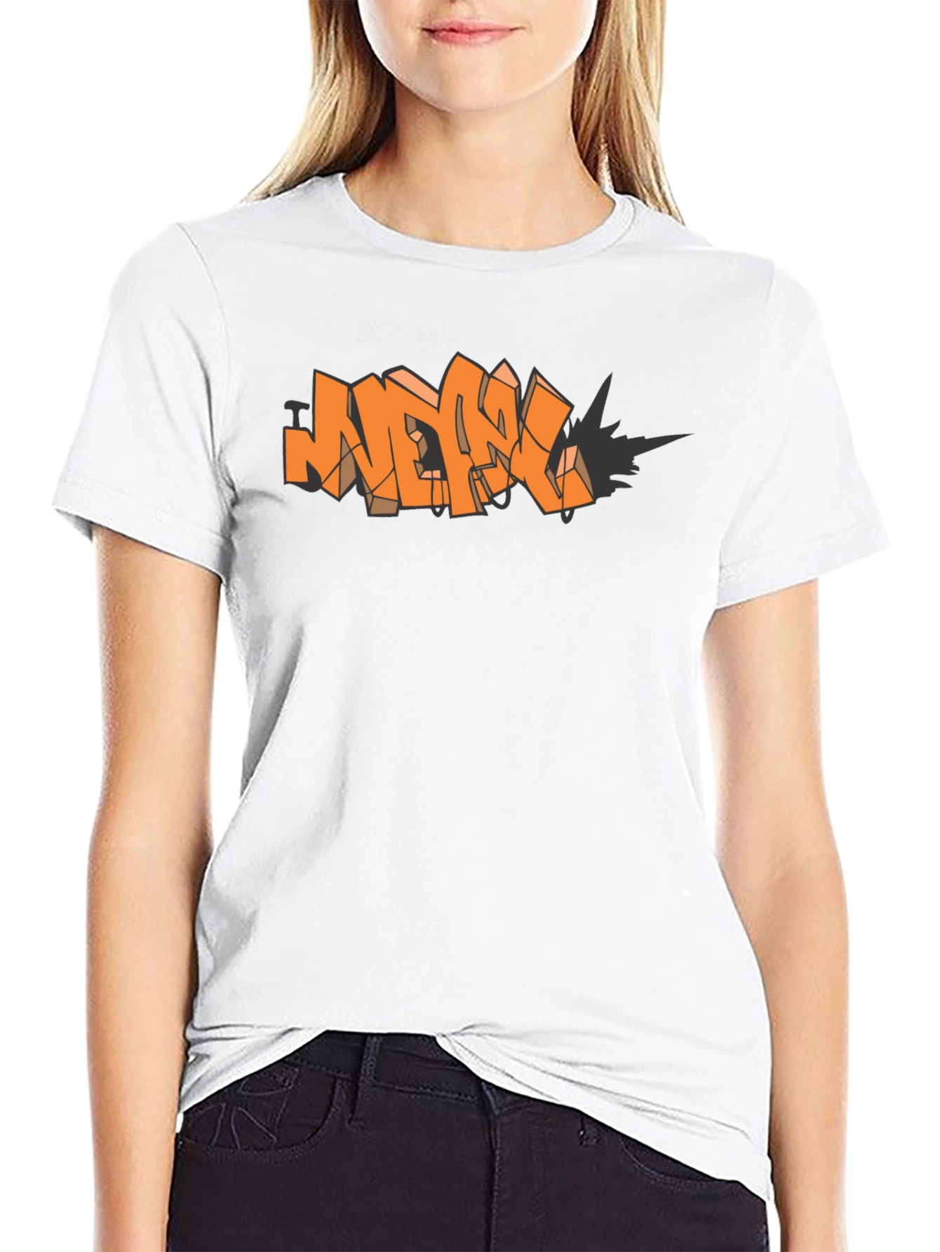 Urban Graffiti Style T-Shirt - Cool Graphic Tee