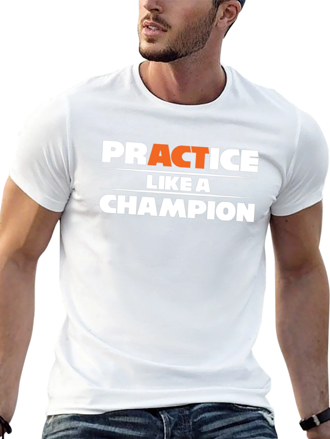 Practice Like a Champion Black T-Shirt