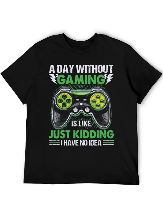 Gamer T-Shirt - A Day Without Gaming