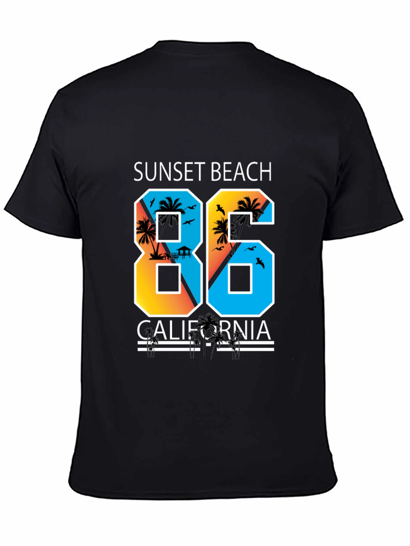 Sunset Beach California 86 T-Shirt