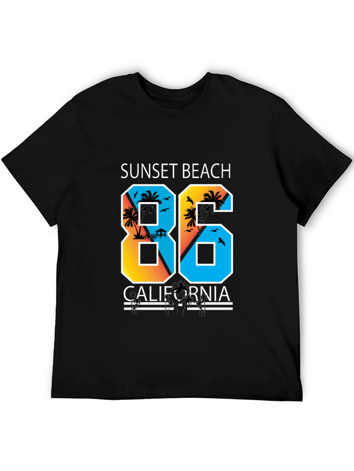 Sunset Beach California 86 T-Shirt
