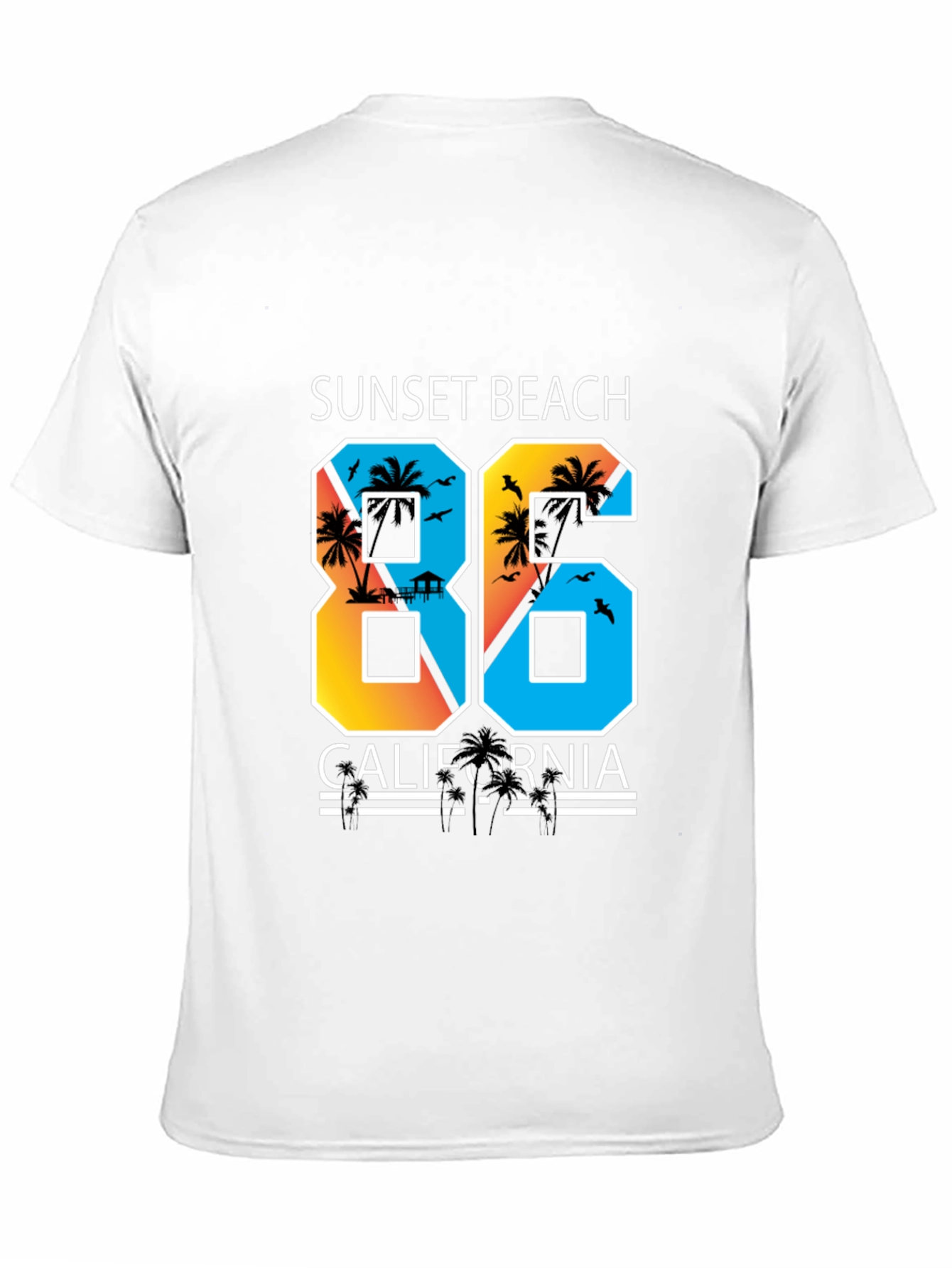 Sunset Beach California 86 T-Shirt