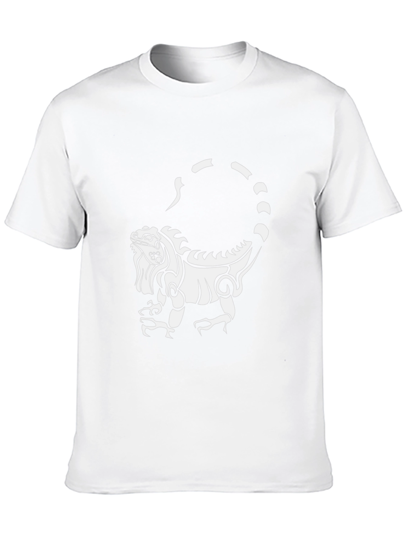 Iguana Graphic Print Black T-Shirt