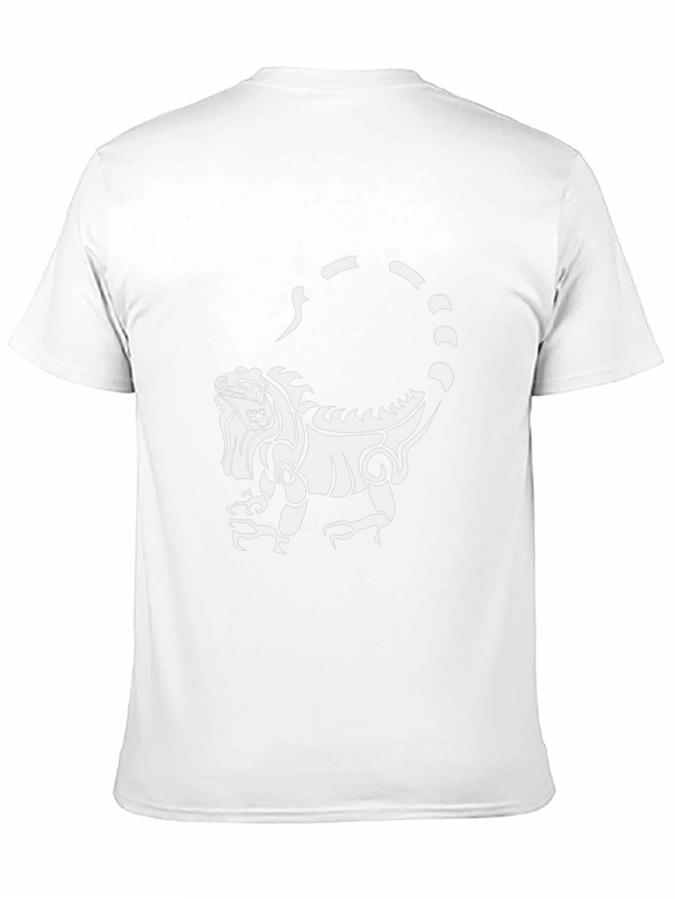 Iguana Graphic Print Black T-Shirt