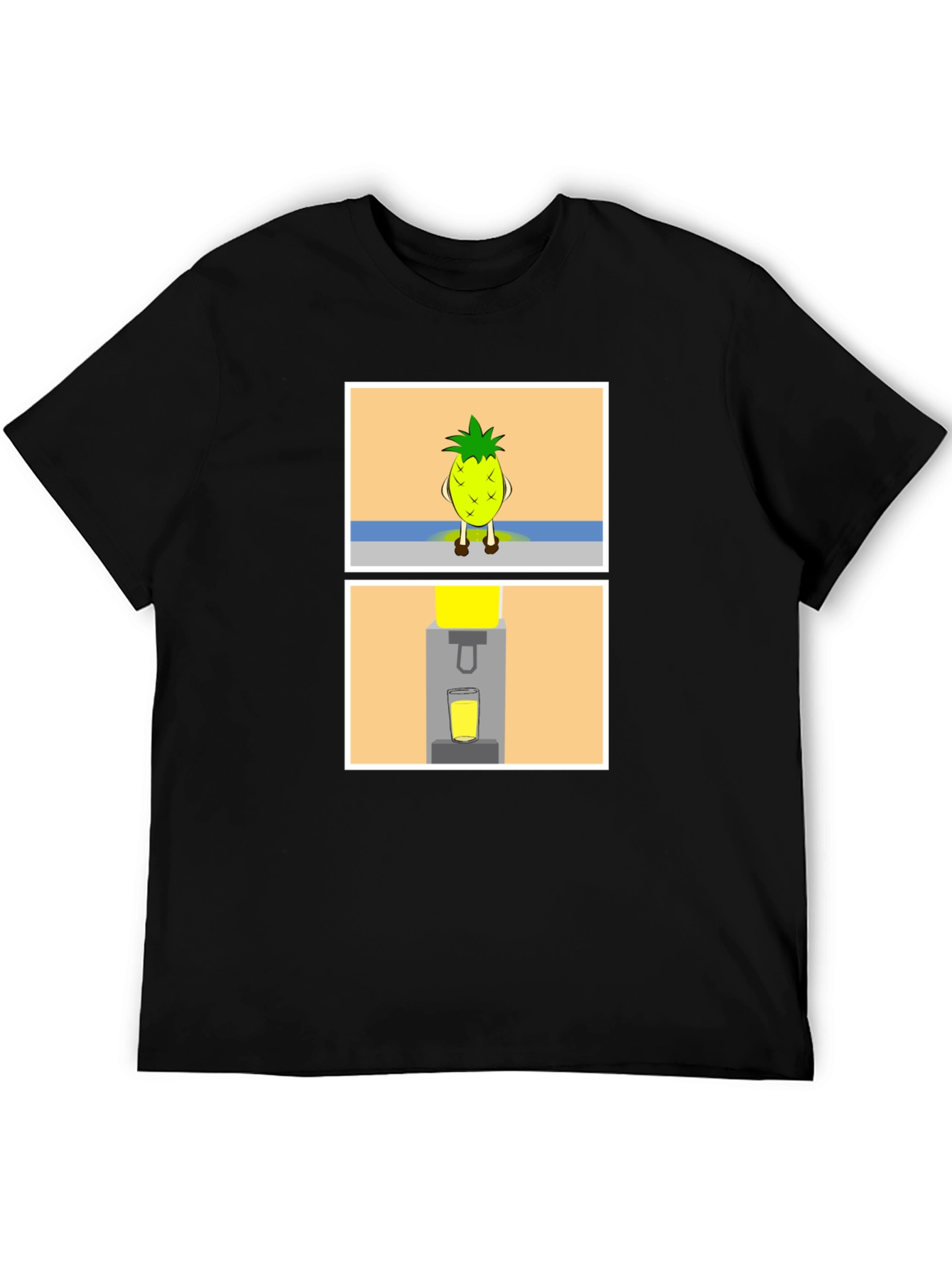 Pineapple Juice Graphic Tee - Fresh & Fun!