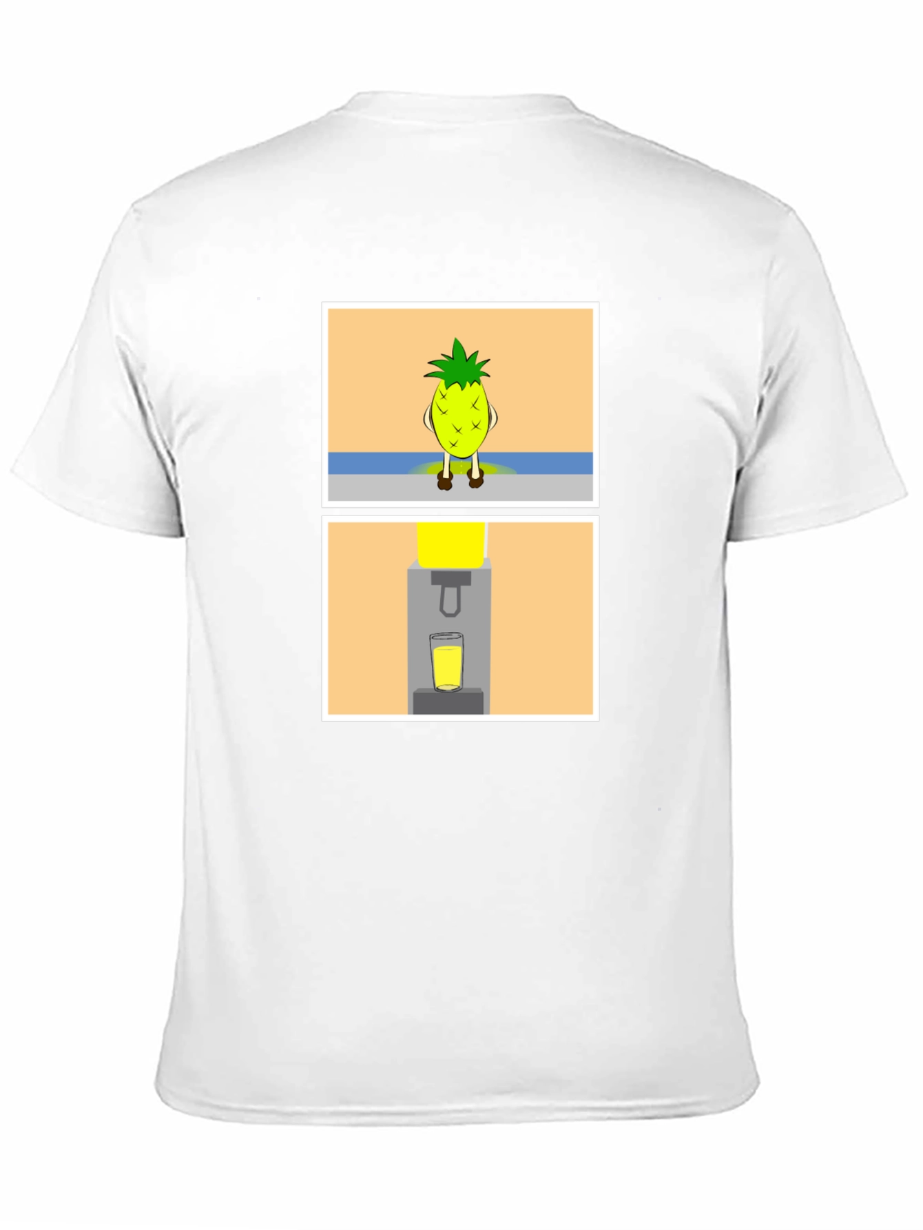 Pineapple Juice Graphic Tee - Fresh & Fun!