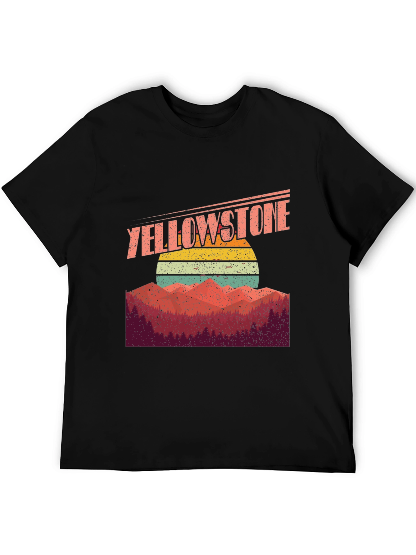 Yellowstone Retro Sunset Graphic Tee