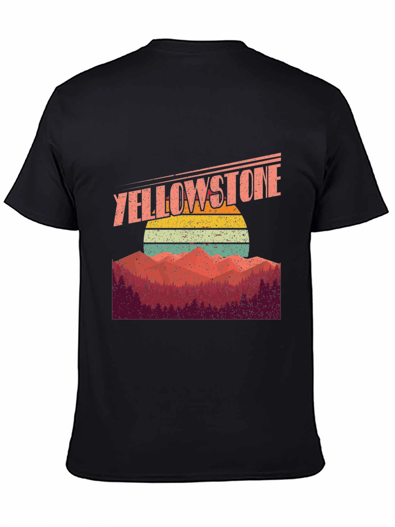 Yellowstone Retro Sunset Graphic Tee