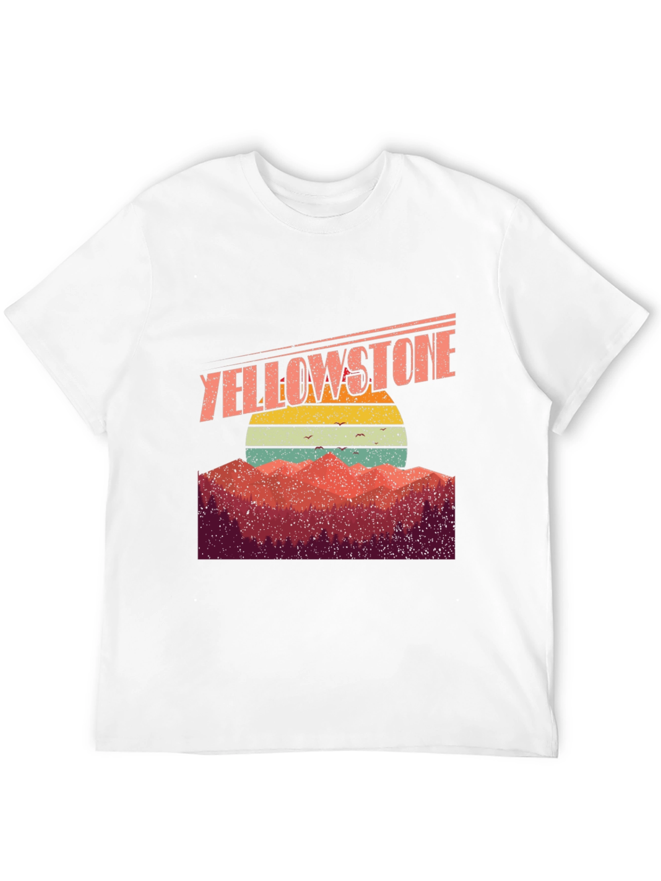 Yellowstone Retro Sunset Graphic Tee