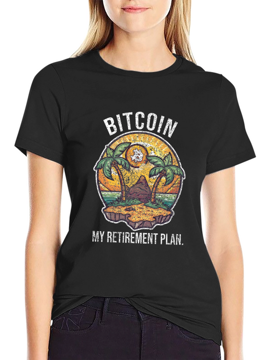 Bitcoin Retirement Plan Graphic Tee