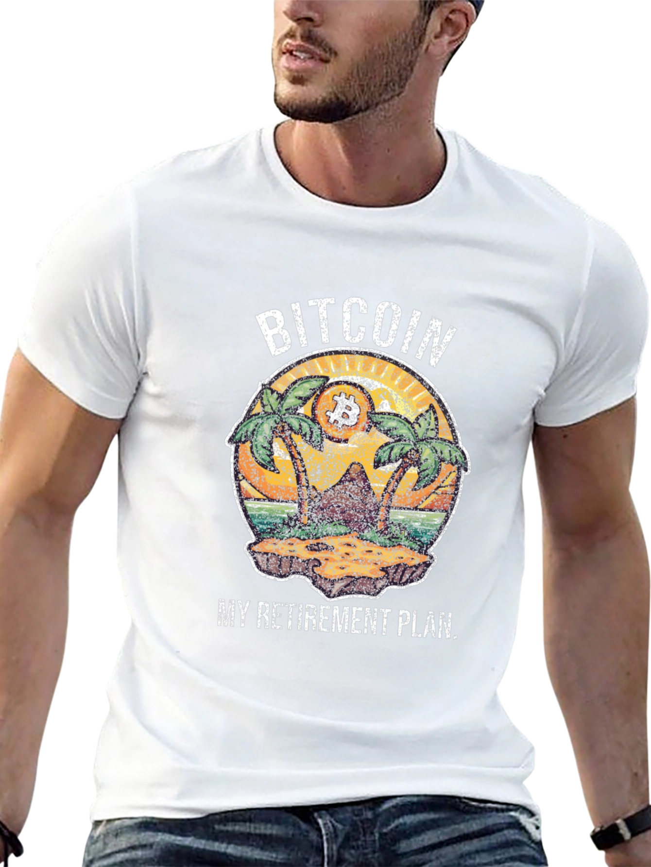 Bitcoin Retirement Plan Graphic Tee