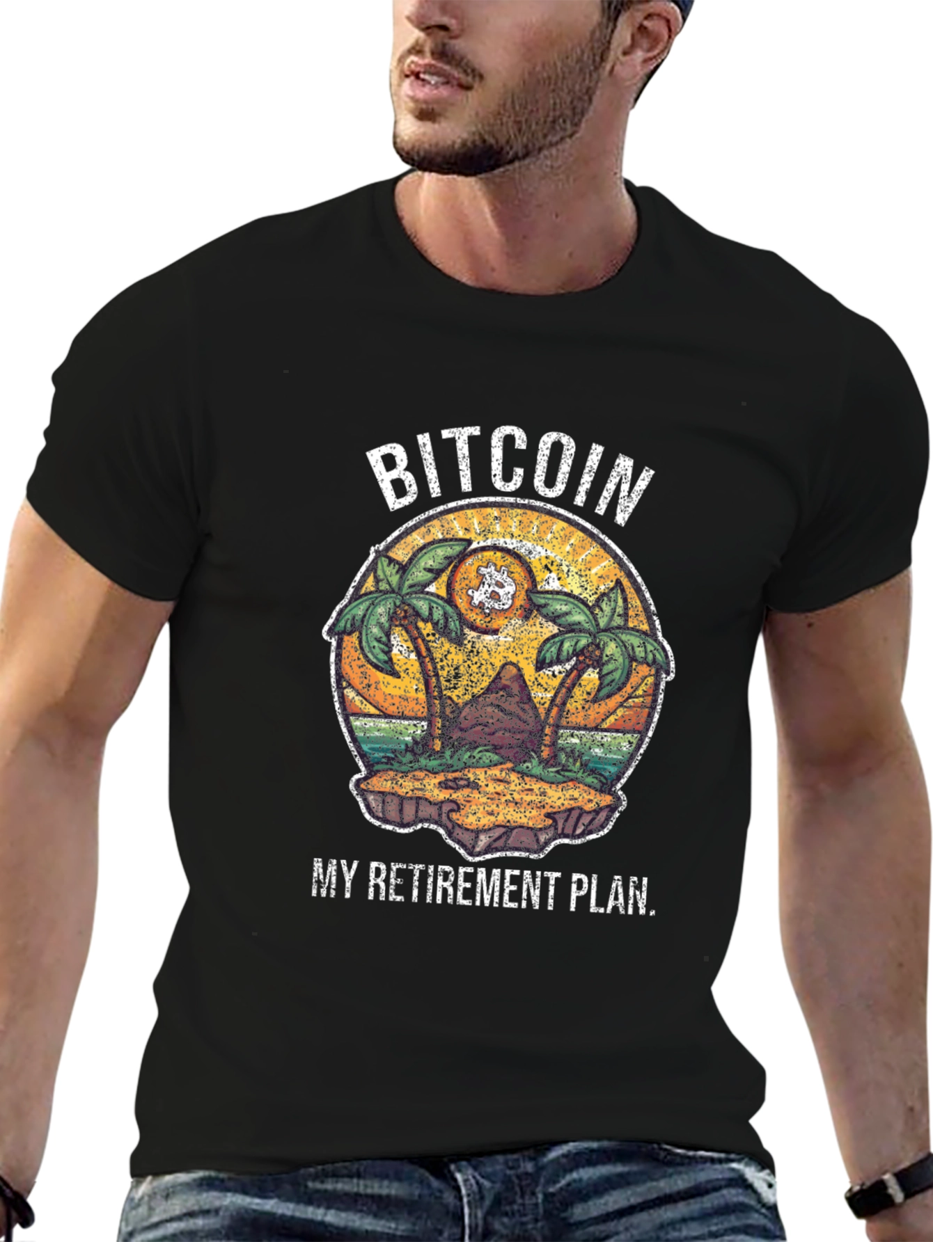 Bitcoin Retirement Plan Graphic Tee