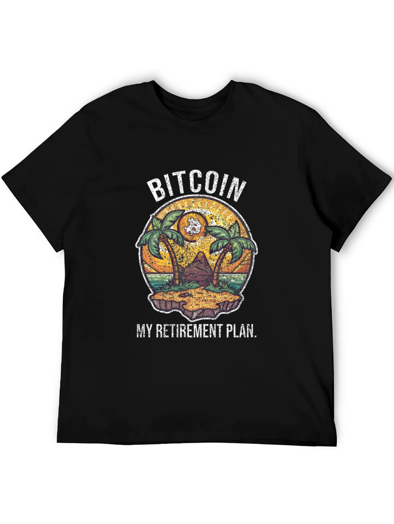 Bitcoin Retirement Plan Graphic Tee