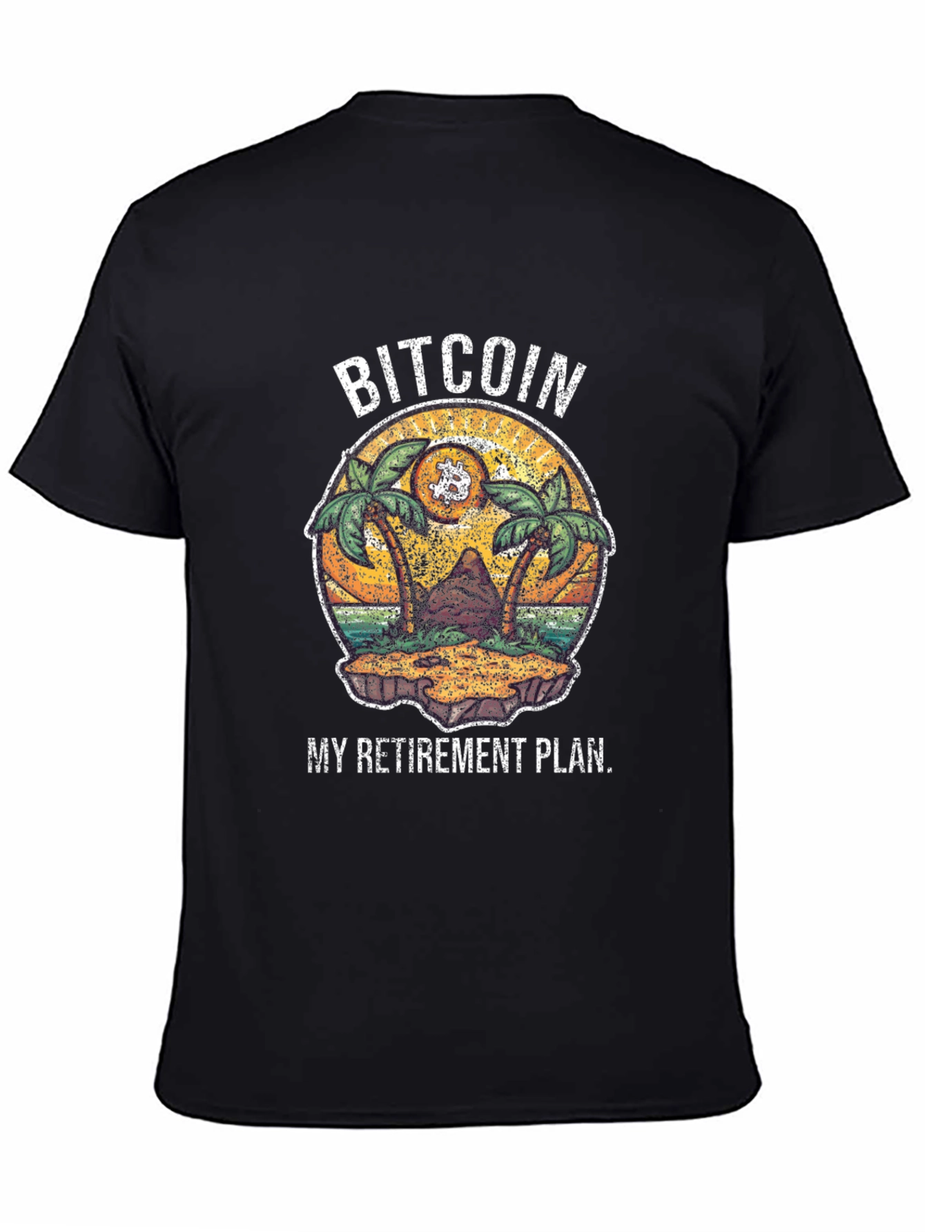 Bitcoin Retirement Plan Graphic Tee
