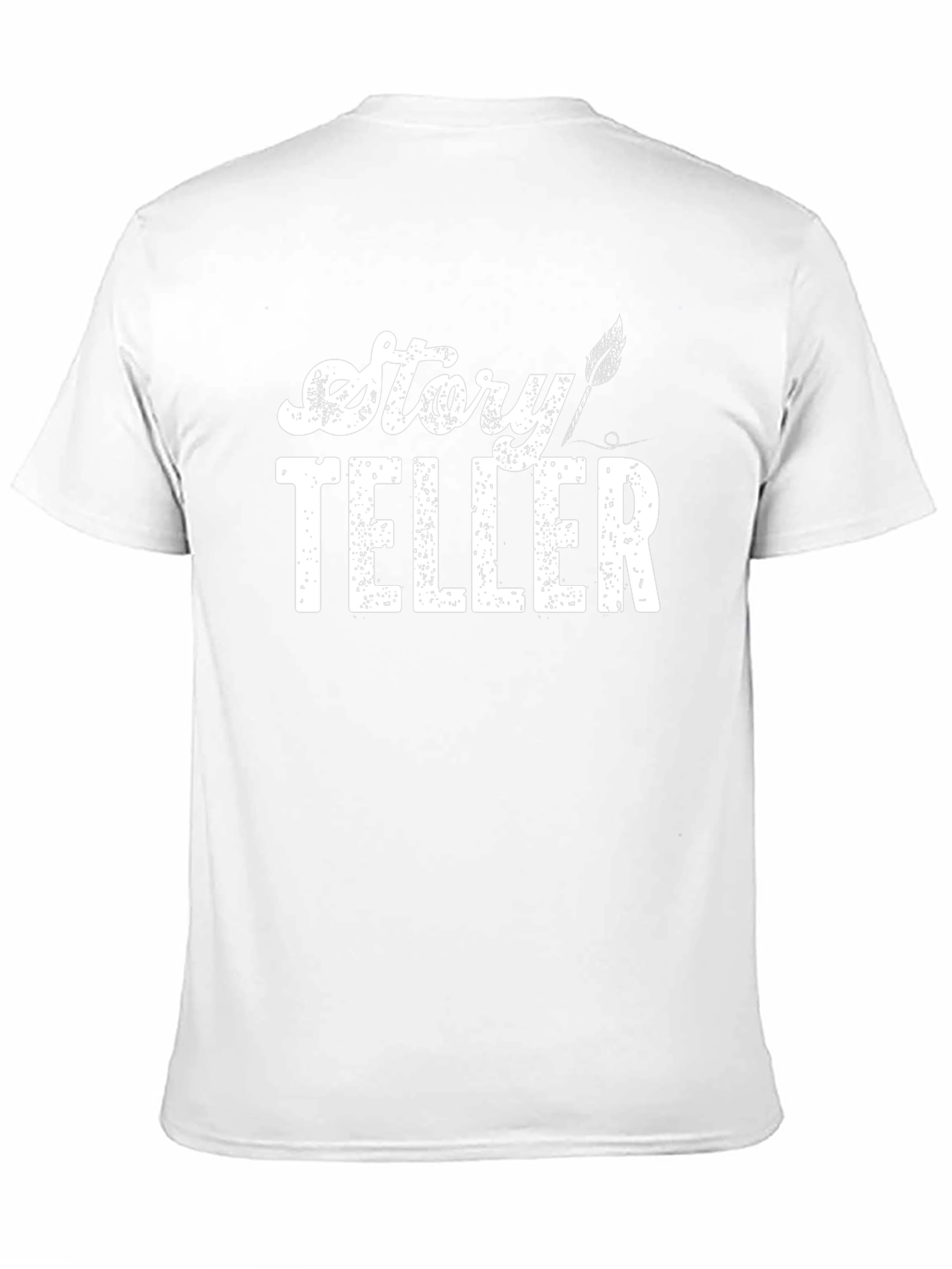Story Teller Graphic Tee - Black Cotton T-Shirt