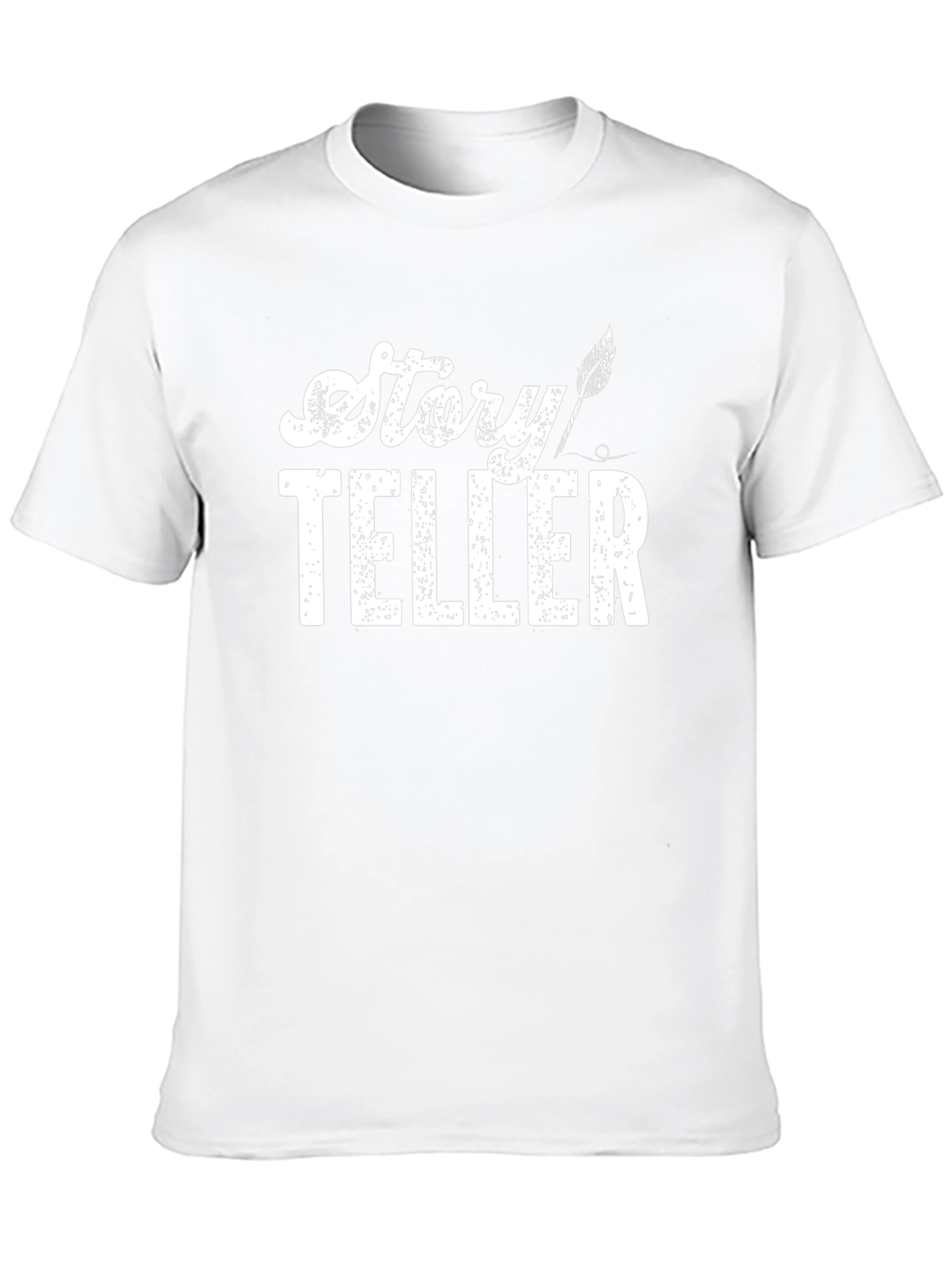 Story Teller Graphic Tee - Black Cotton T-Shirt