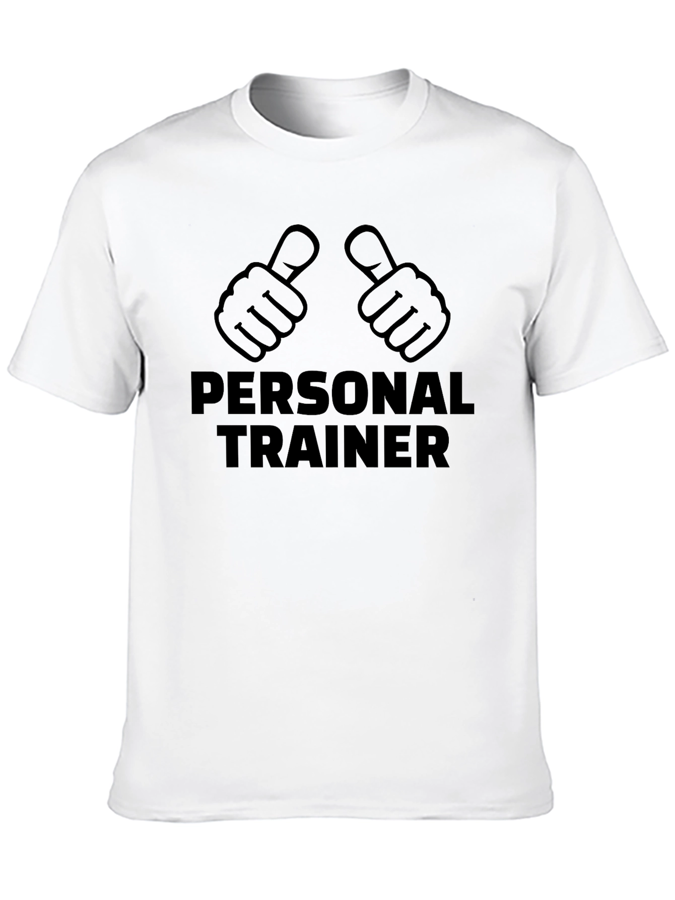 Personal Trainer Graphic T-Shirt - Black