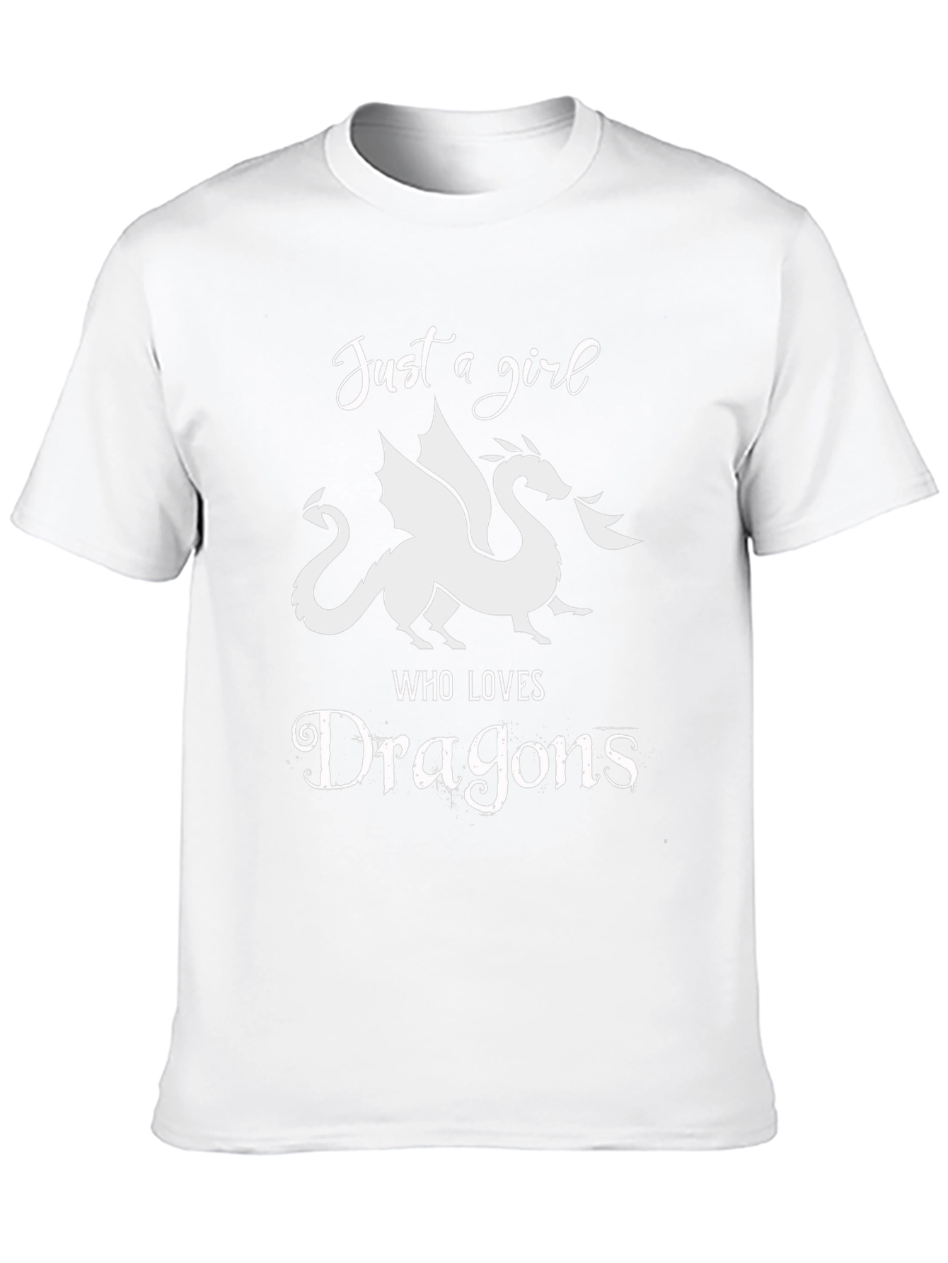 Just A Girl Who Loves Dragons T-Shirt