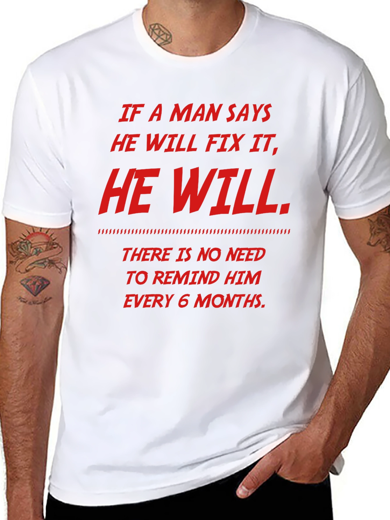 Funny Mens Fix-It T-Shirt