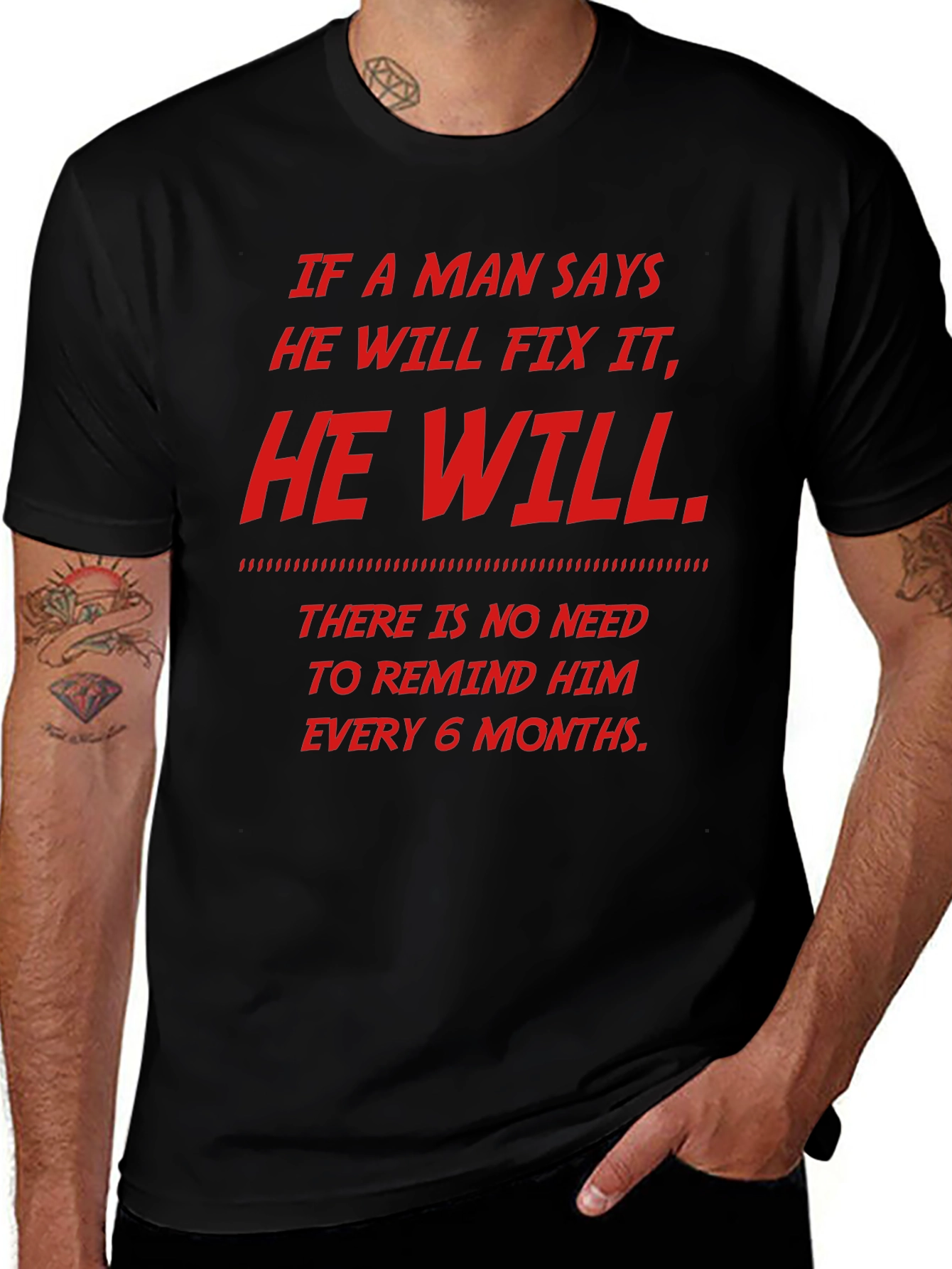 Funny Mens Fix-It T-Shirt
