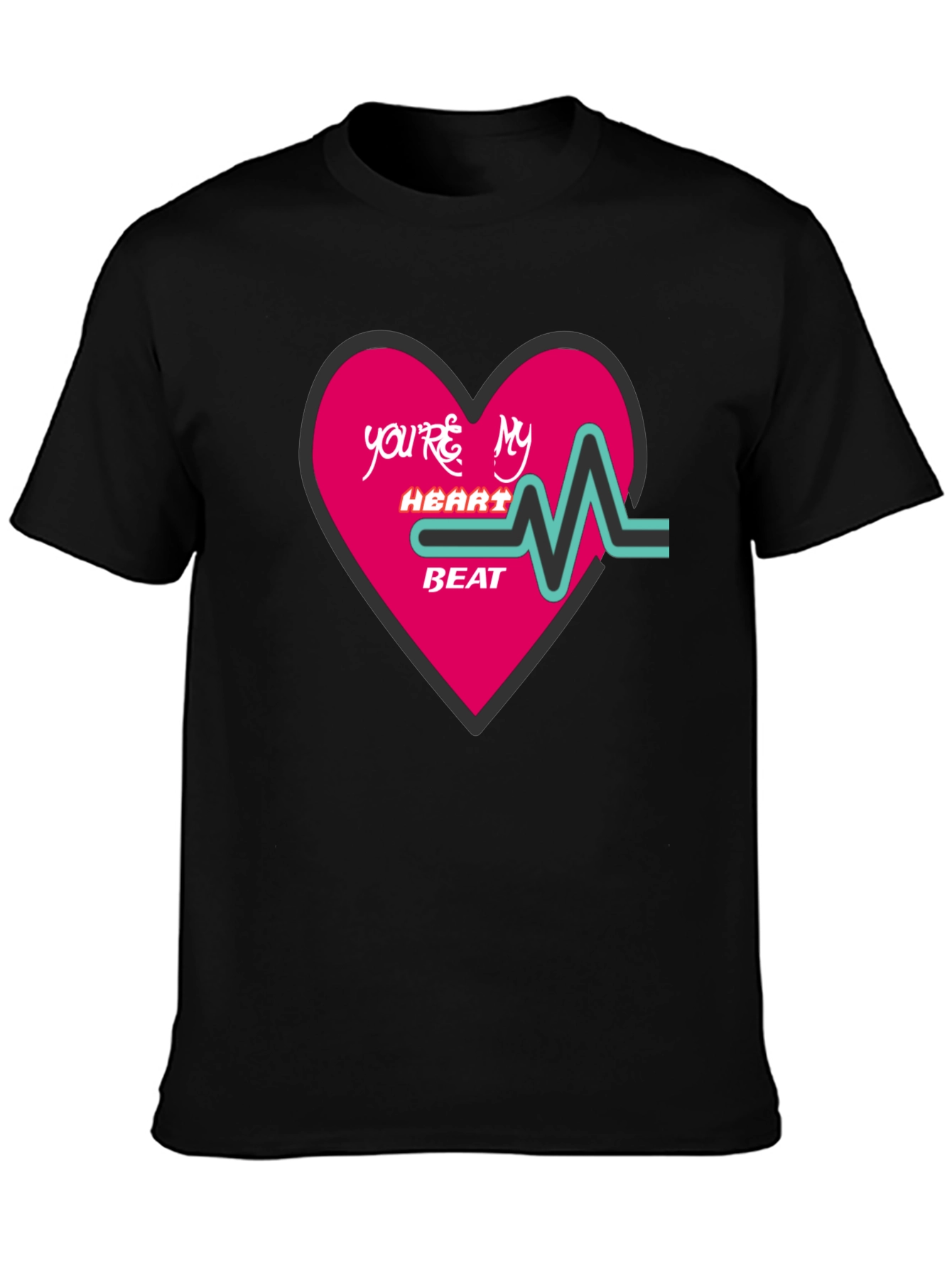 Youre My Heartbeat Graphic T-Shirt - Valentines Day