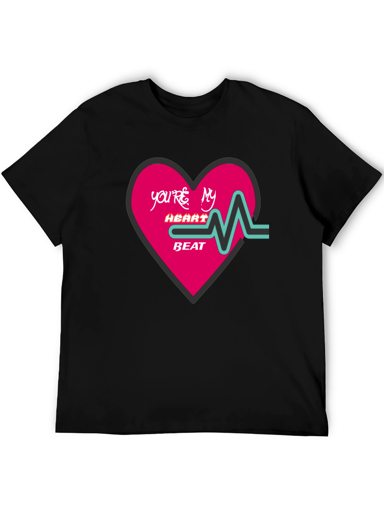 Youre My Heartbeat Graphic T-Shirt - Valentines Day