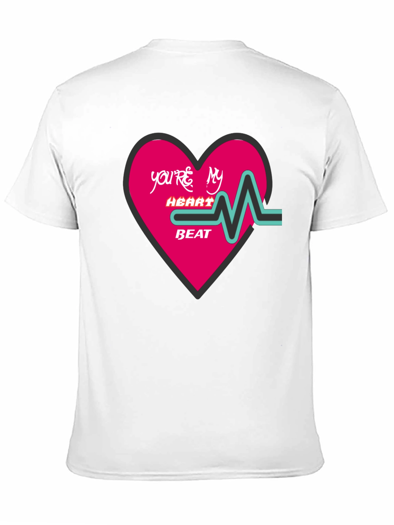Youre My Heartbeat Graphic T-Shirt - Valentines Day