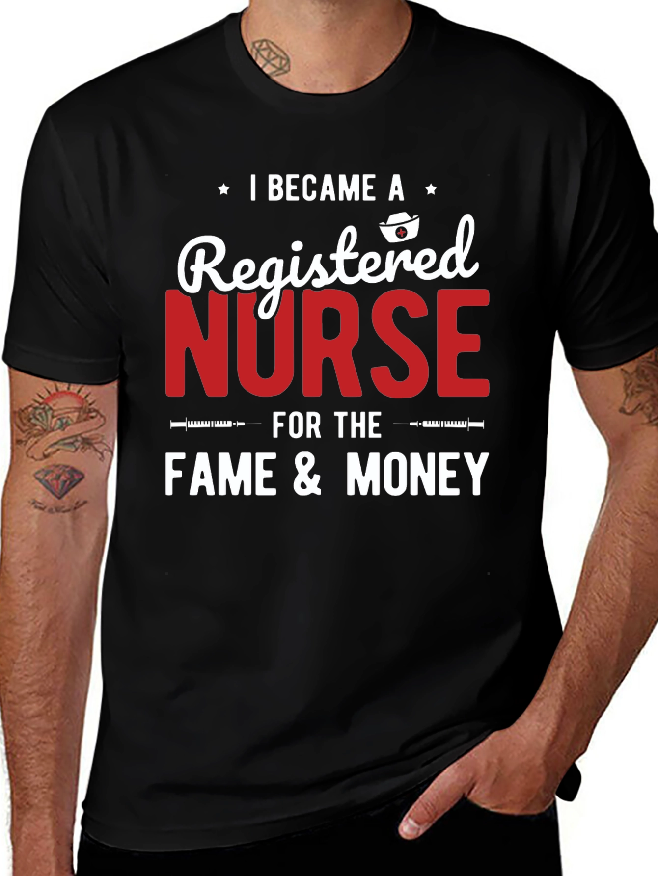I Became A Registered Nurse T-Shirt