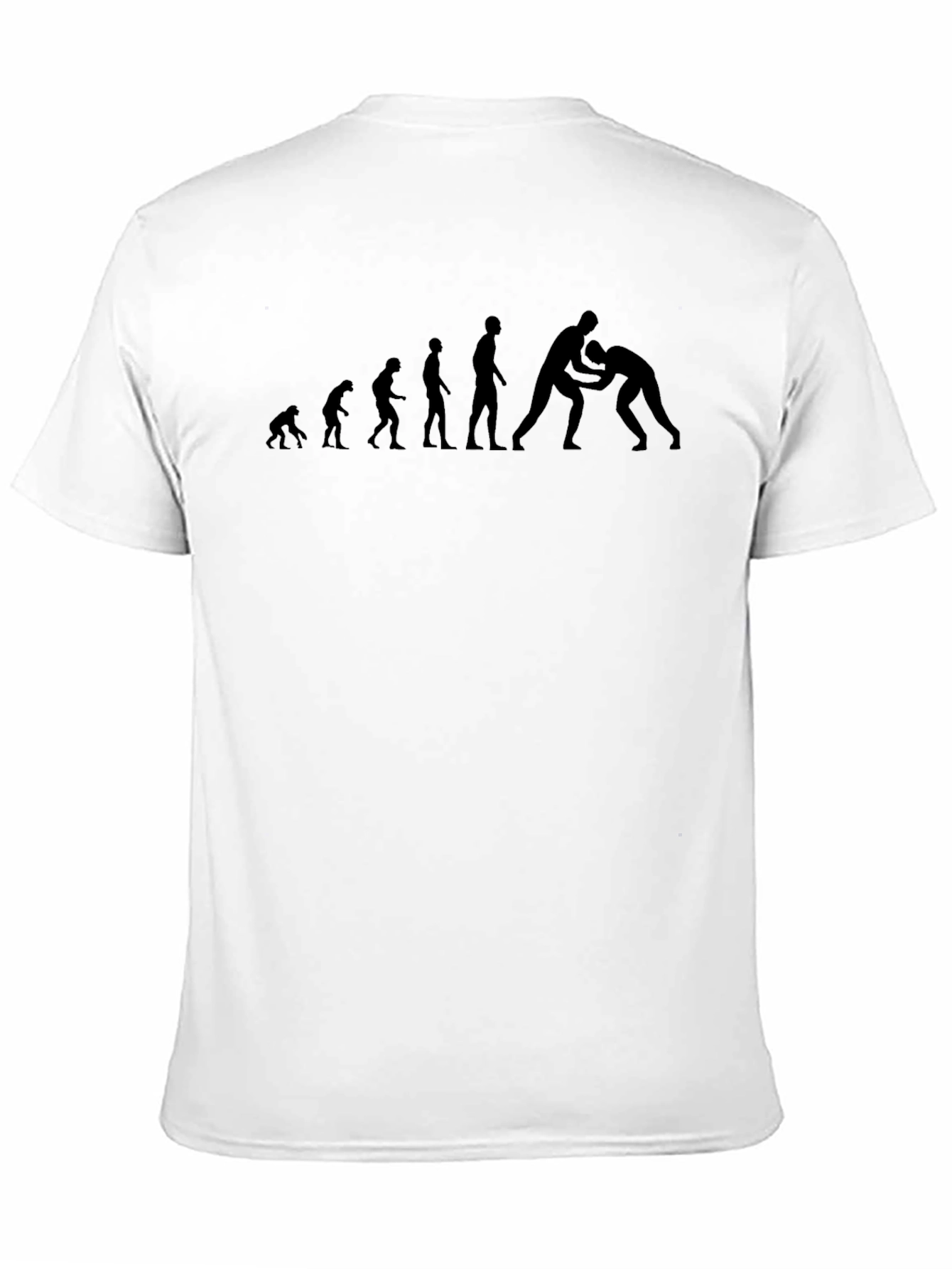 Wrestling Evolution Graphic T-Shirt - Black
