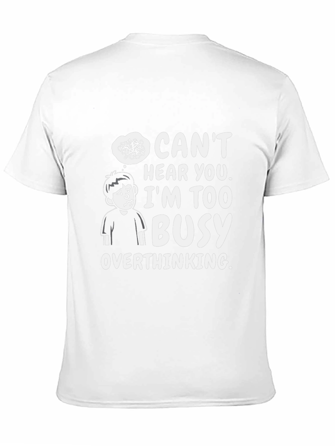 Overthinking Funny Graphic T-Shirt