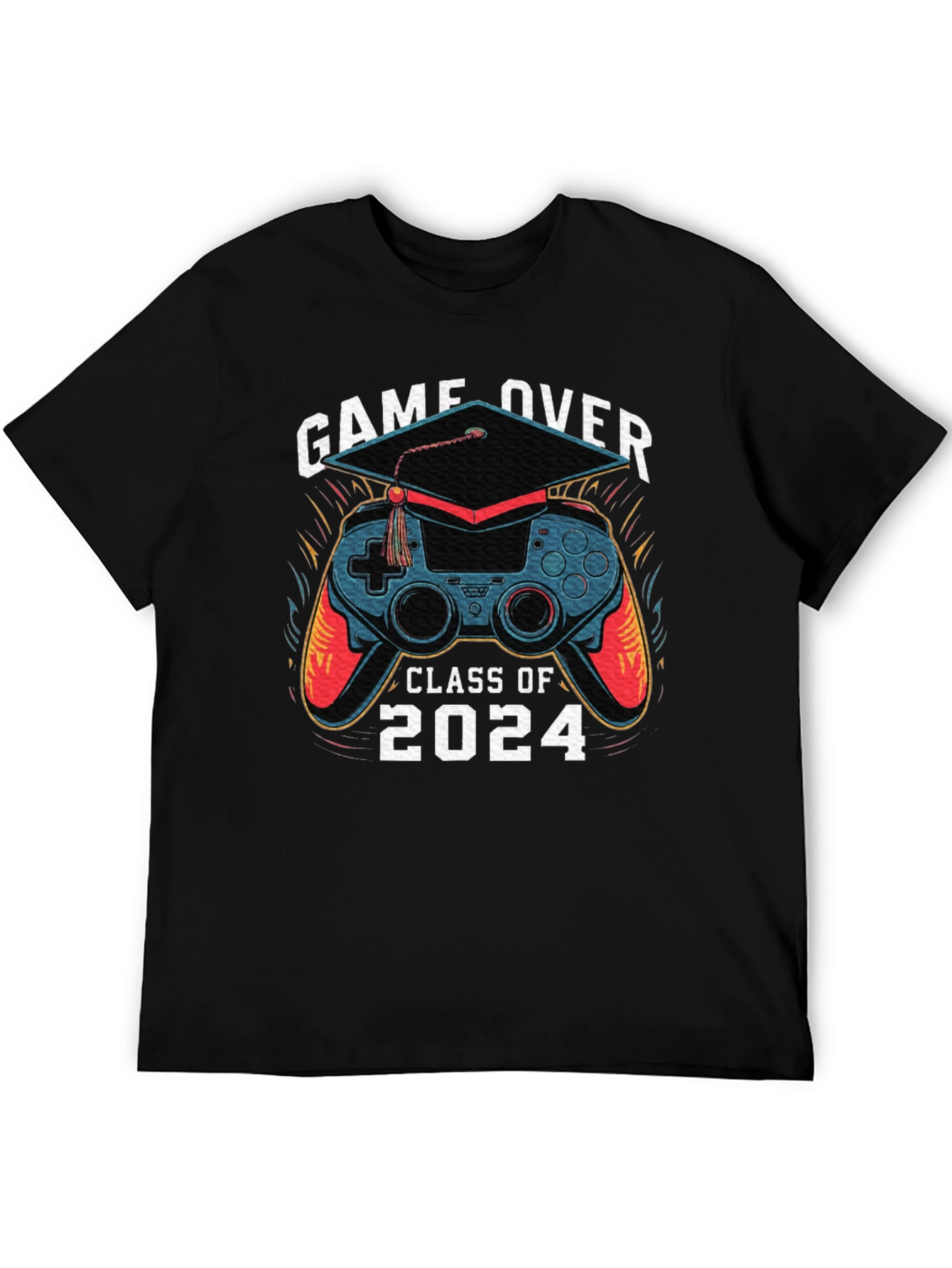 Game Over Class of 2024 Graduation T-Shirt