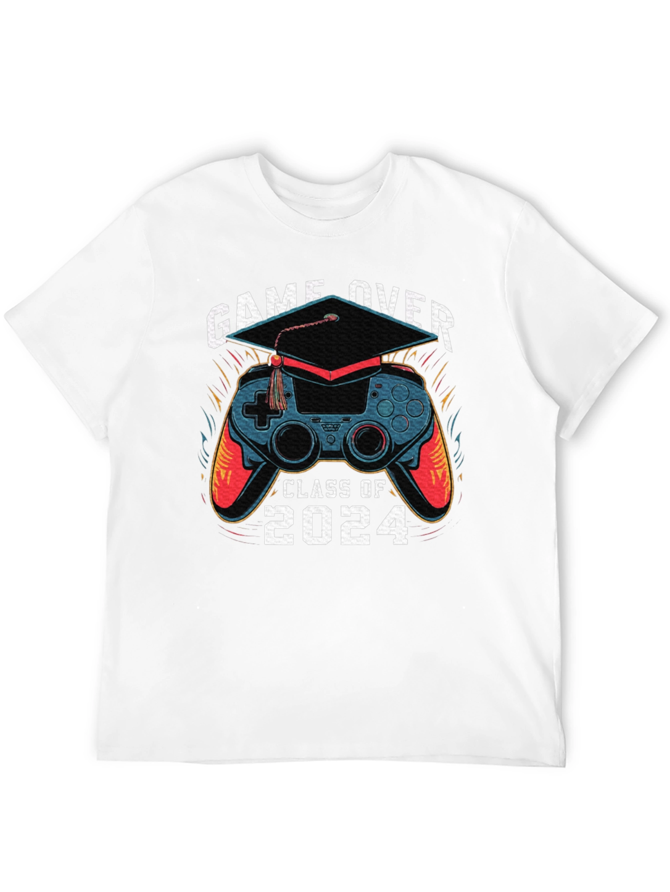 Game Over Class of 2024 Graduation T-Shirt