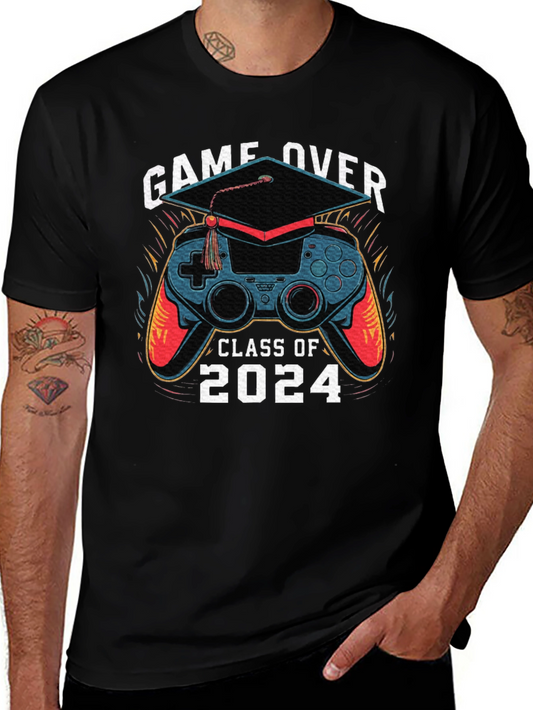 Game Over Class of 2024 Graduation T-Shirt