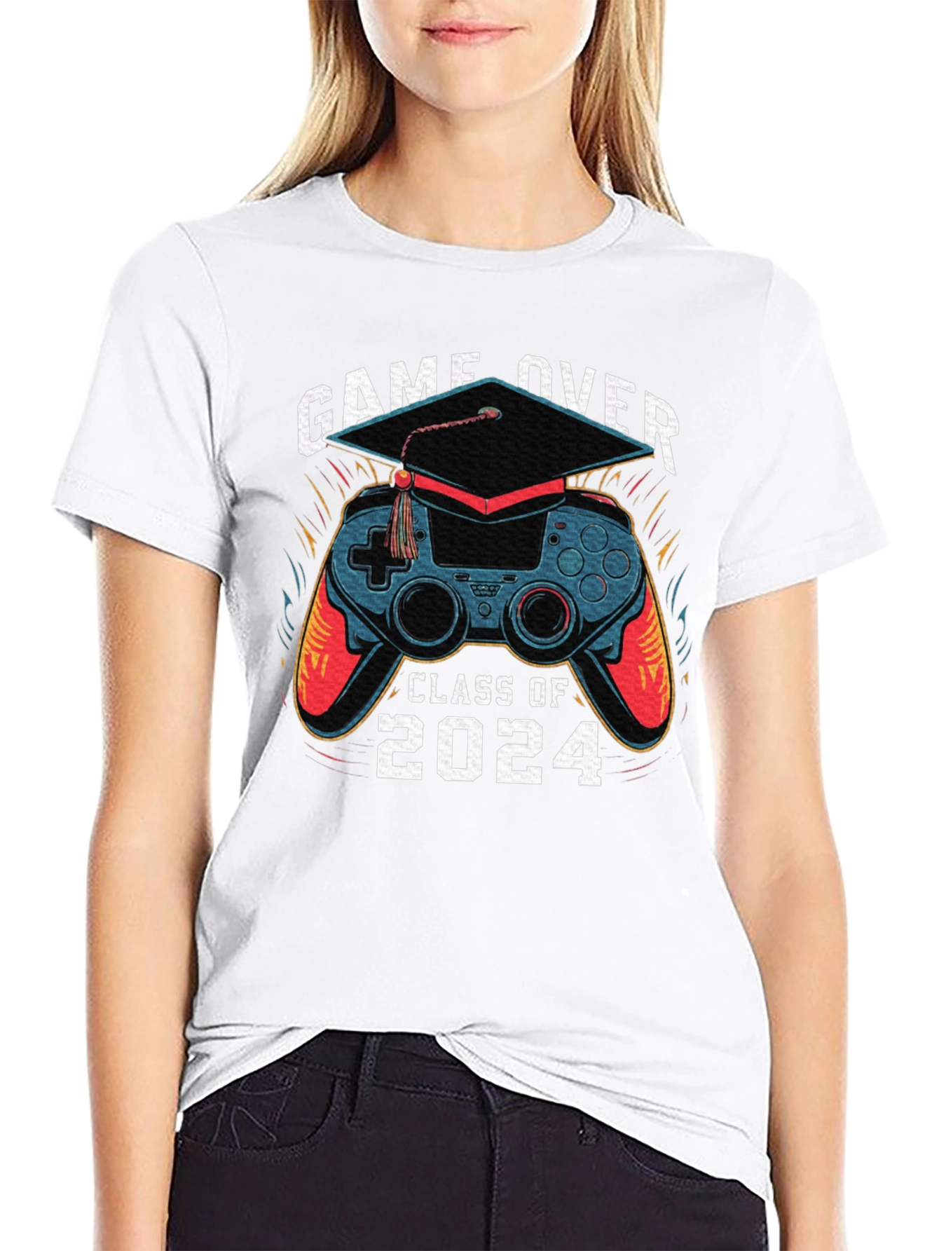 Game Over Class of 2024 Graduation T-Shirt