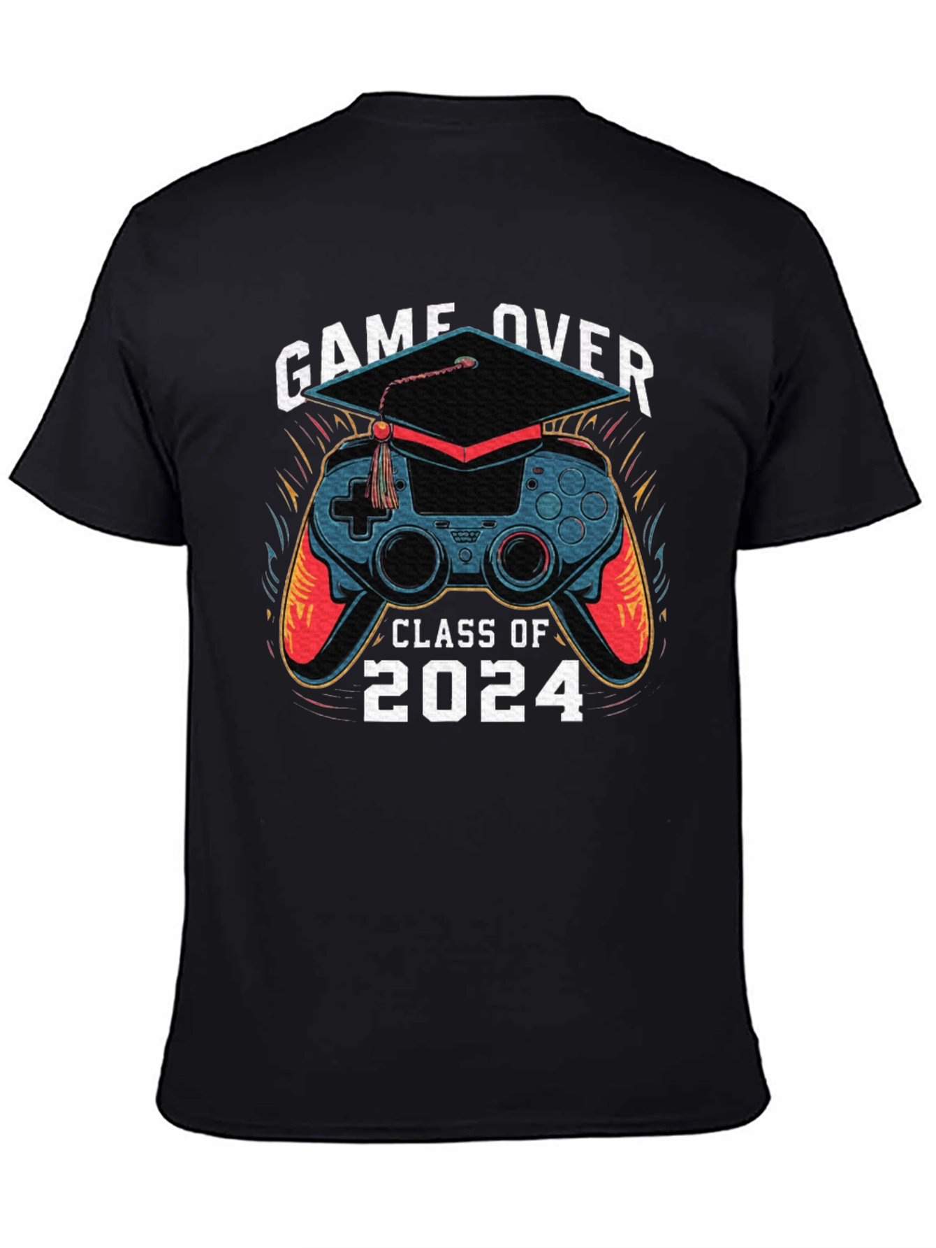 Game Over Class of 2024 Graduation T-Shirt