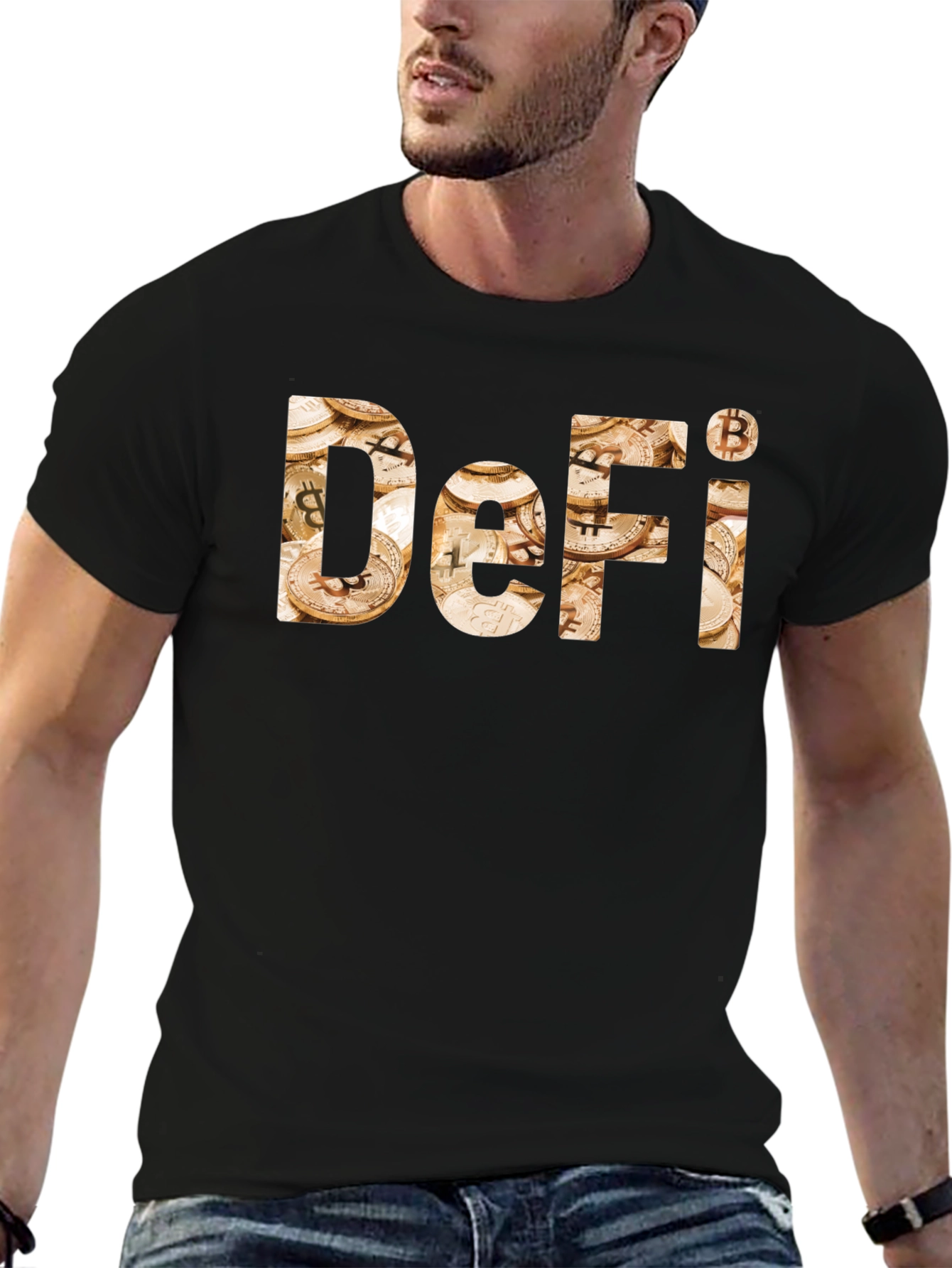 DeFi Bitcoin Graphic Tee - Crypto Currency T-Shirt